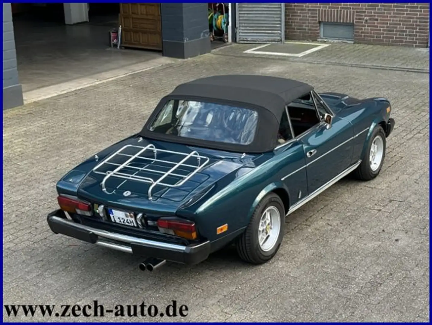 Fiat 124 Spider CS / Aufwändig restauriert / Grün - 1