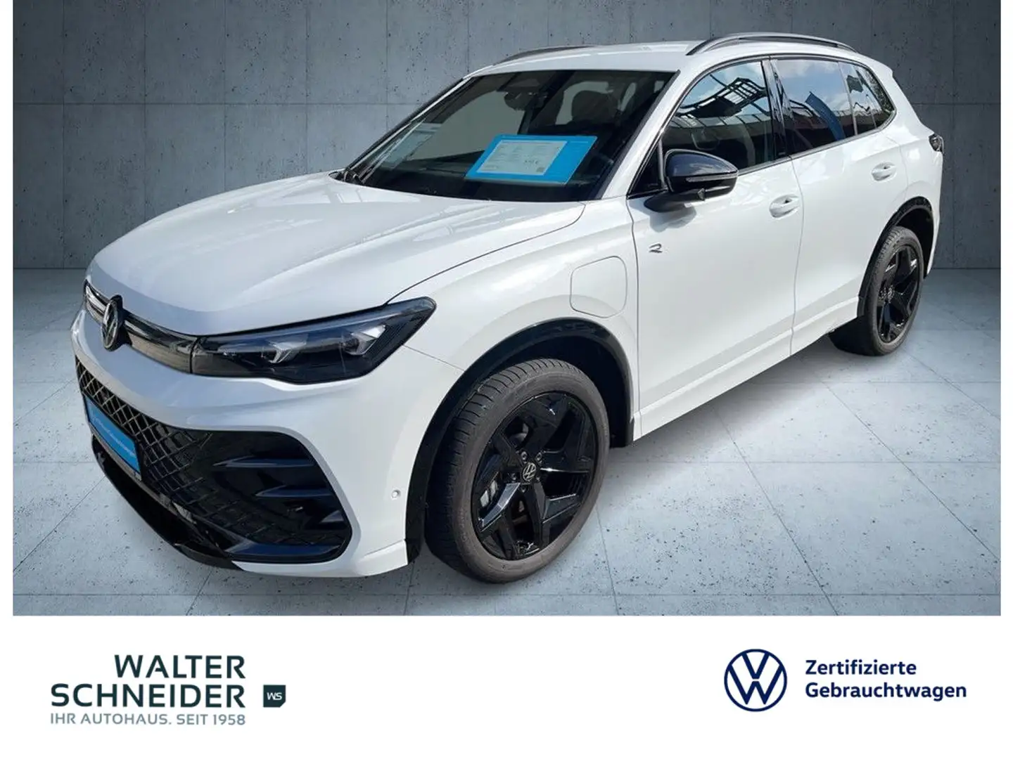 Volkswagen Tiguan 1,5 l eHybrid DSG R-Line Navi AHK IQ Driv Weiß - 1