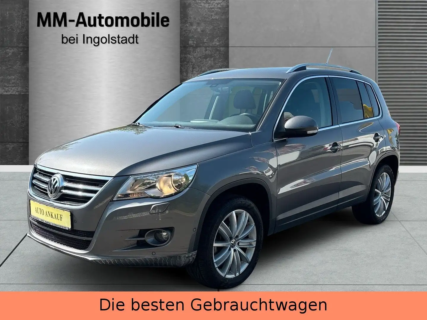 Volkswagen Tiguan Team 4Motion-TÜV NEU-SCHECKHEFT-EURO5 Grau - 1