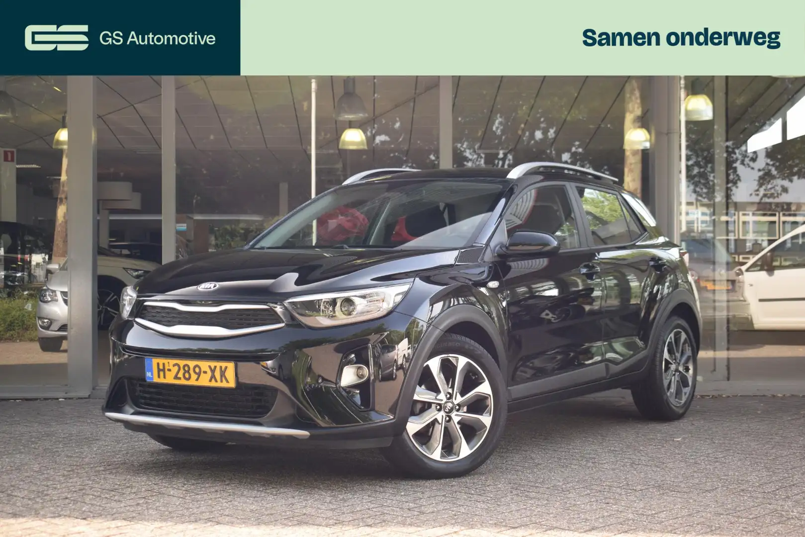Kia Stonic 1.0 T-GDi DynamicLine Nav/Cam/Cruise/Lmv/Ecc Schwarz - 1