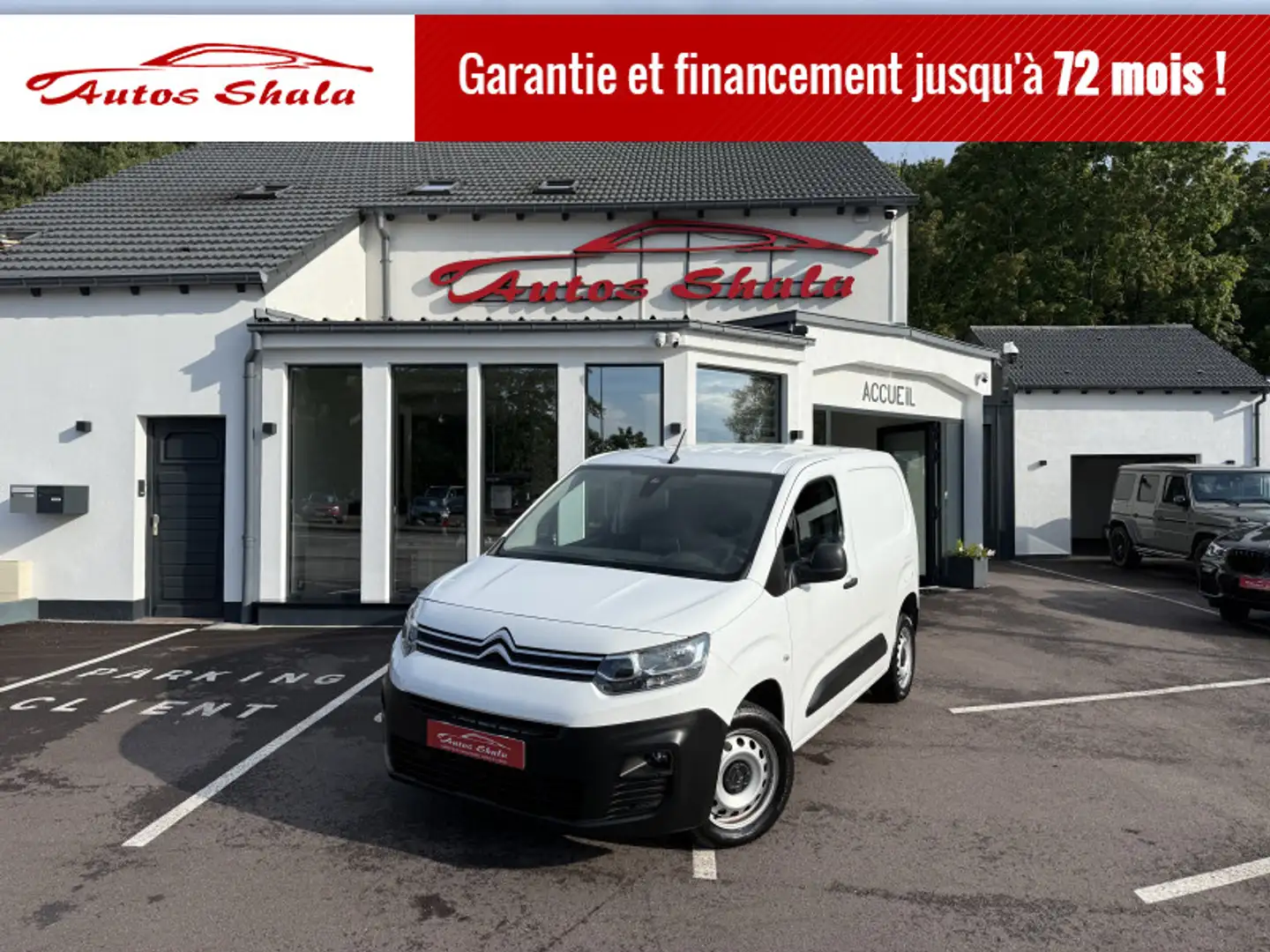 Citroen Berlingo M 1000KG BLUEHDI 100 S\u0026S DRIVER Blanc - 1
