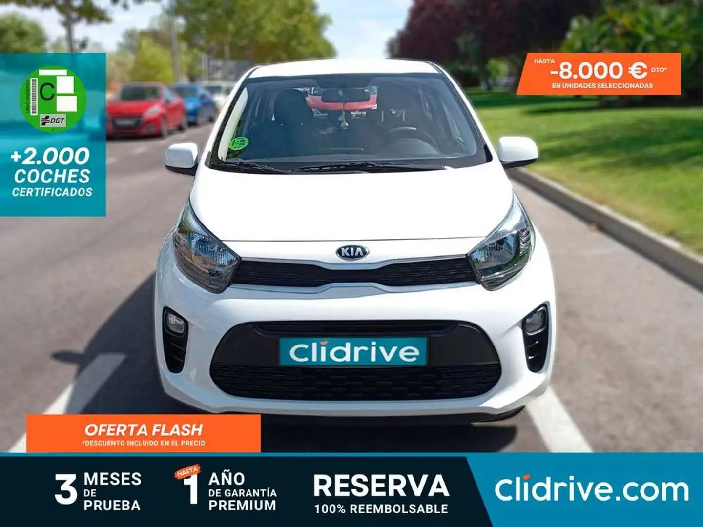 Kia Picanto 1.0 DPi Concept Blanc - 1