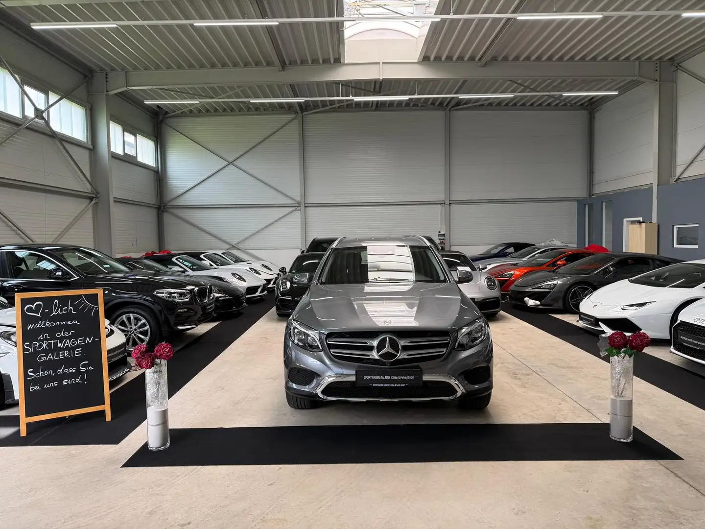 Mercedes-Benz GLC 250 d 4matic/Distronic/360°Kam/J.Sterne/*217€ Grey - 1