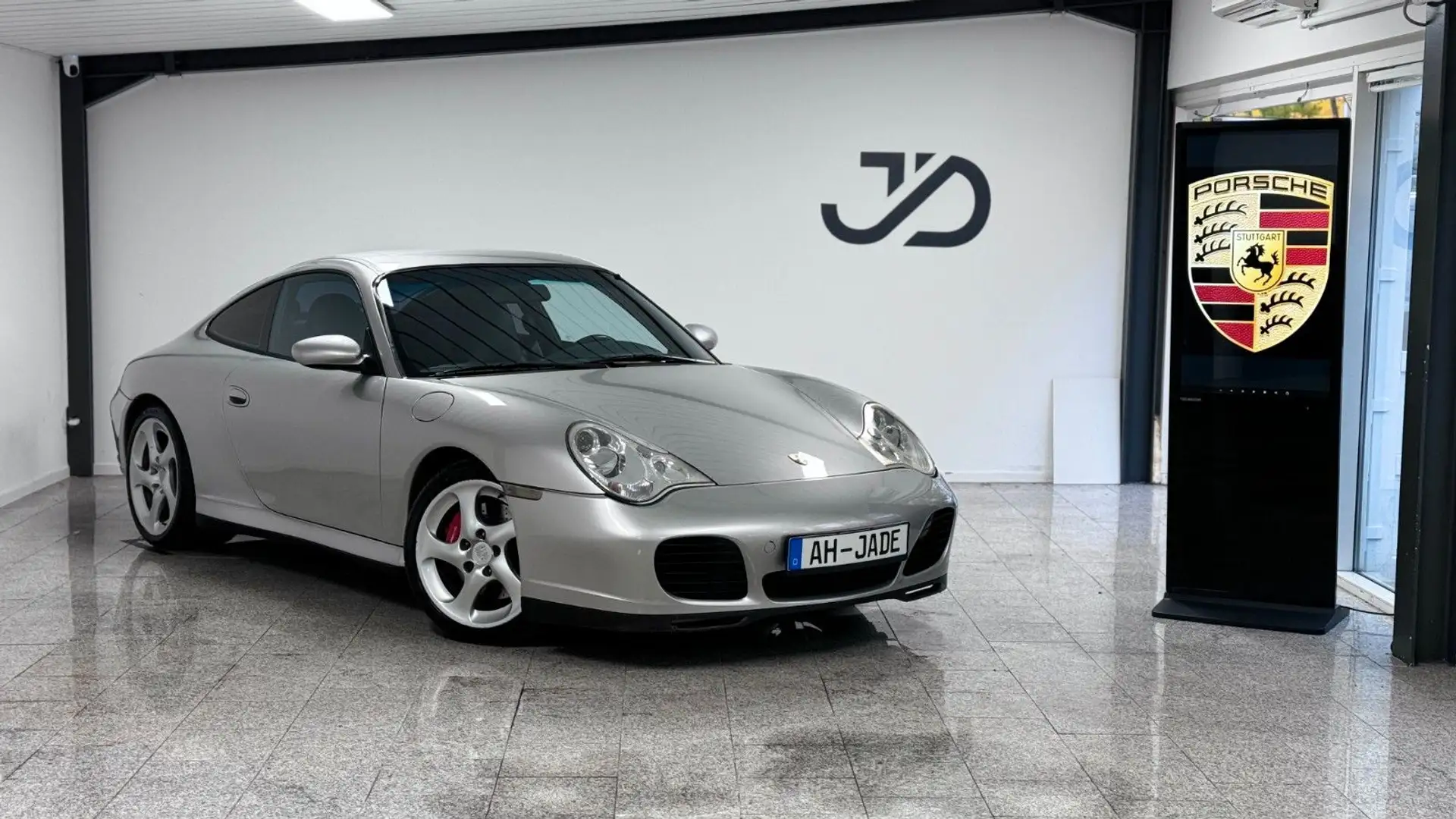 Porsche 996 911 Carrera 4S Coupé *Bose*Alcantara*Schalter srebrna - 1