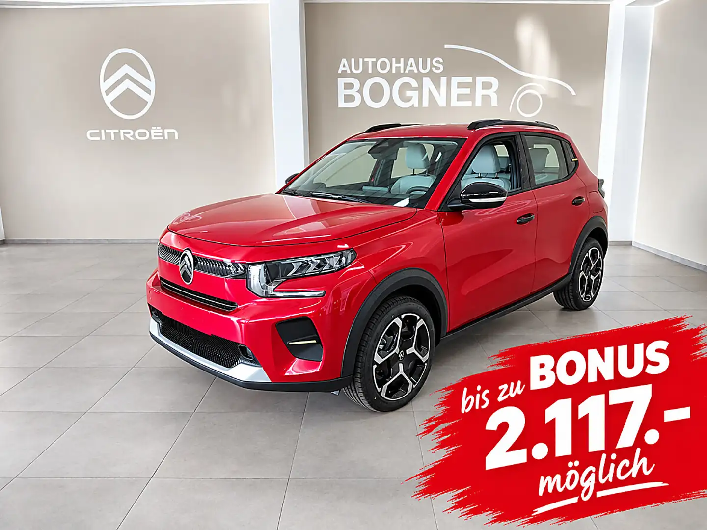 Citroen C3 Turbo 100 S&S 6-Gang-Manuell Plus inkl.Finanz u... Rot - 1