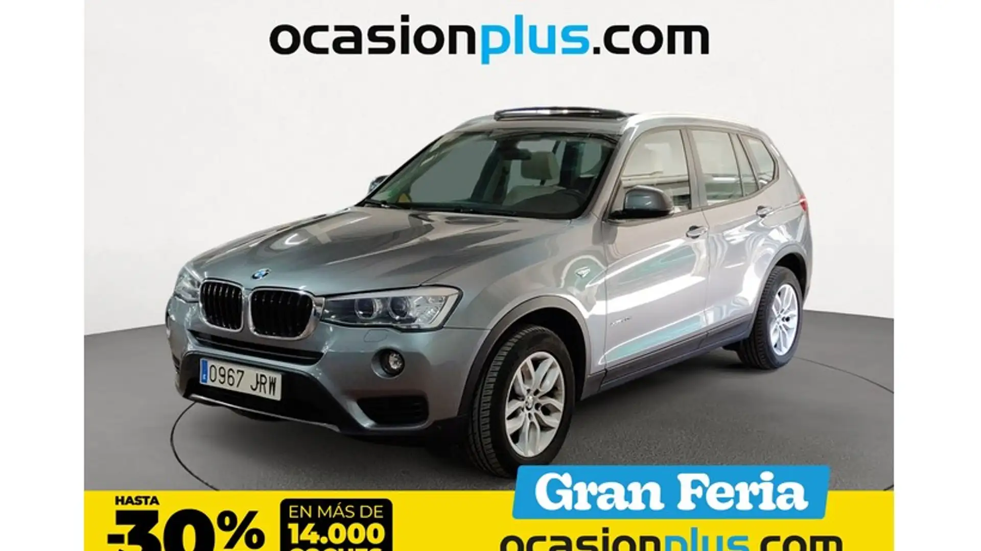 BMW X3 xDrive 20d Gris - 1