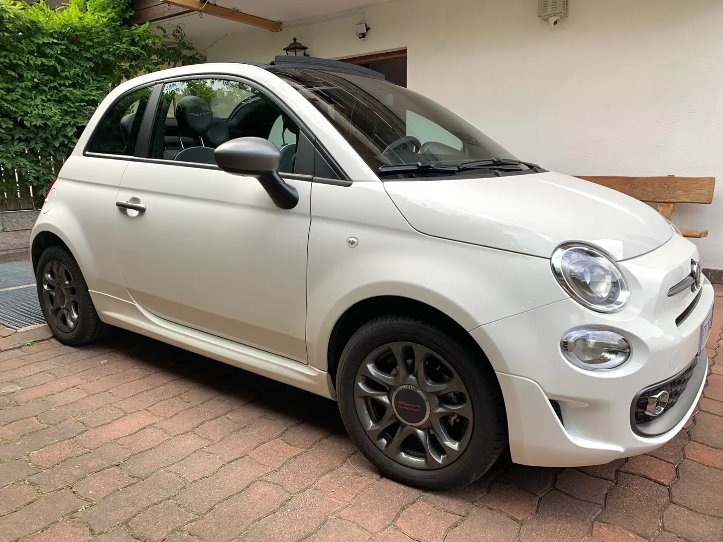 Fiat 500C 1.2 SPORT CABRIO Sensori Bianco - 2