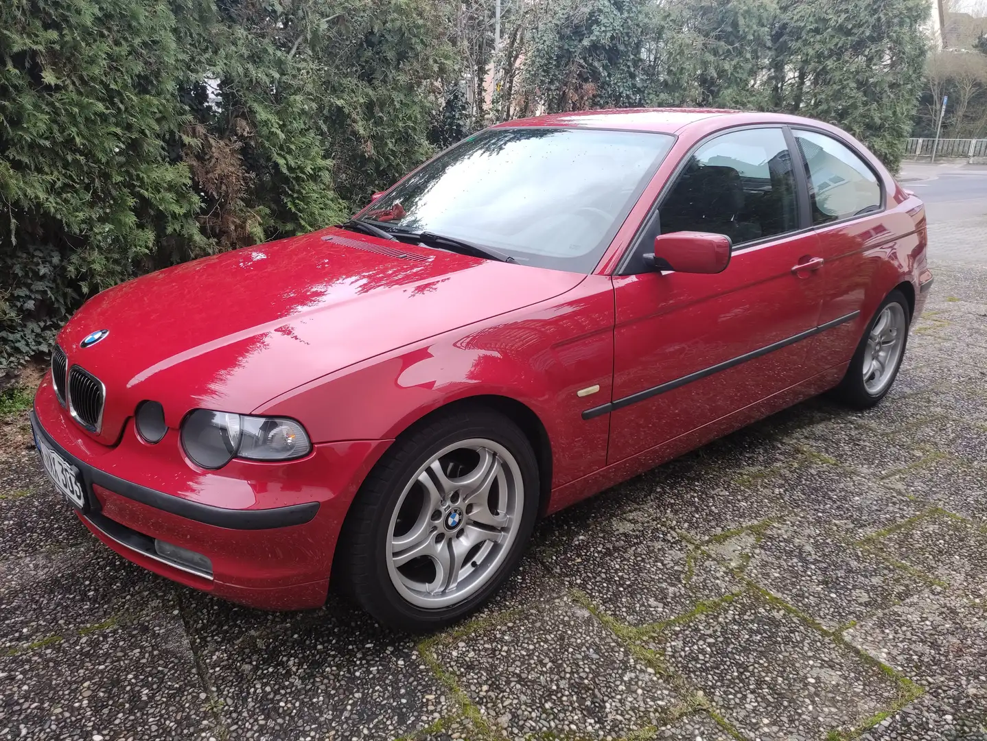 BMW 318 318ti compact e46 Kırmızı - 1