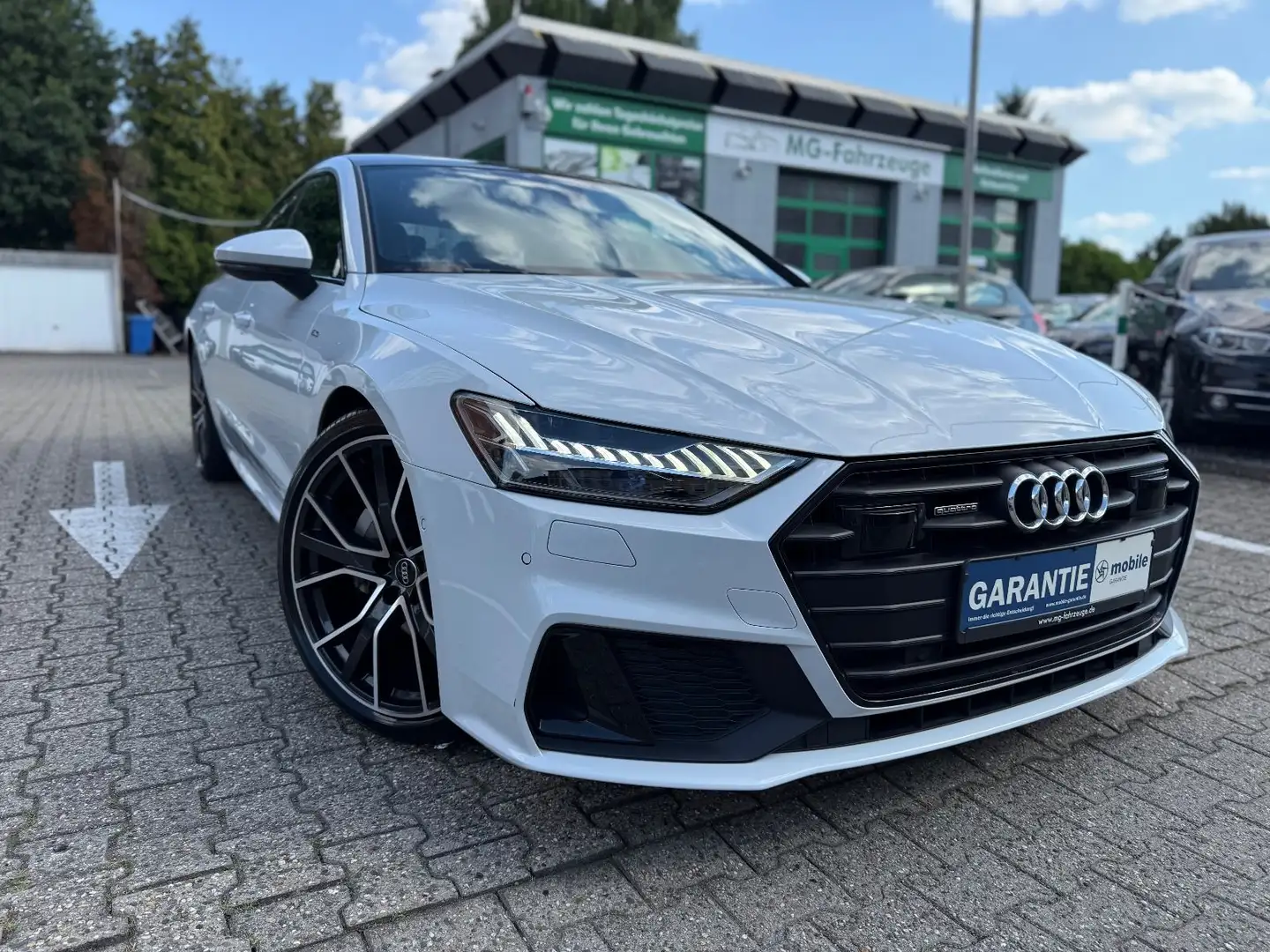 Audi A7 Sportback 45 TFSI quattro 3 x S-LINE  VOLL Blanc - 1