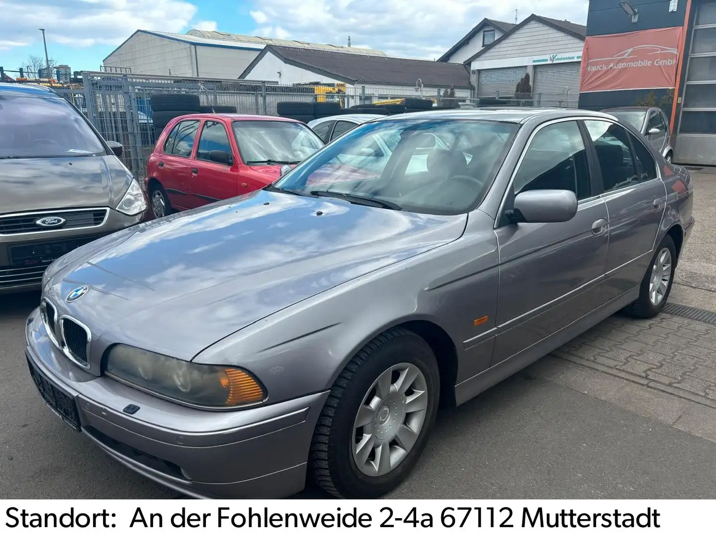 BMW 525 Baureihe 5 Lim. 525i/Automatik/PDC/KLIMA/BC Grau - 1