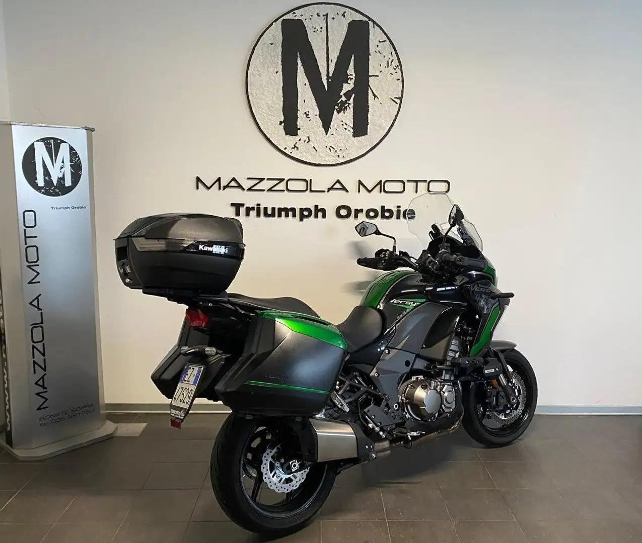 Kawasaki Versys 1000 S GRAND TOURER Verde - 2