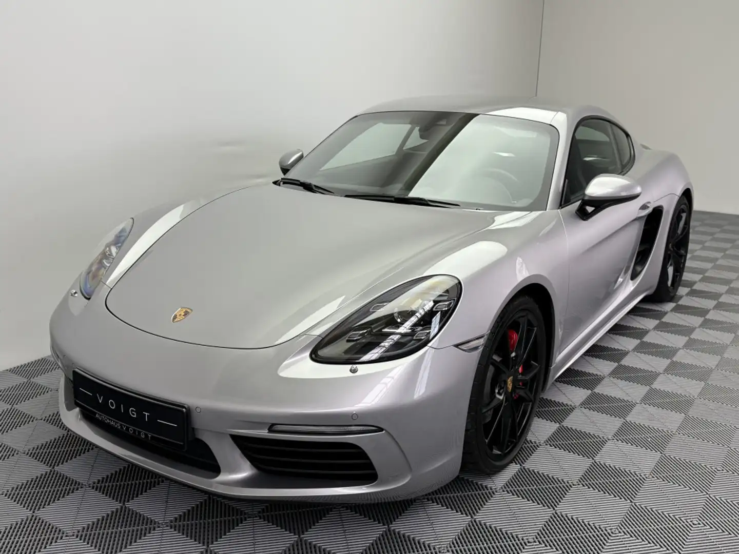 Porsche Cayman S|2.Hand|Approved|CarPlay|PDLS+|Klappe| Plateado - 2
