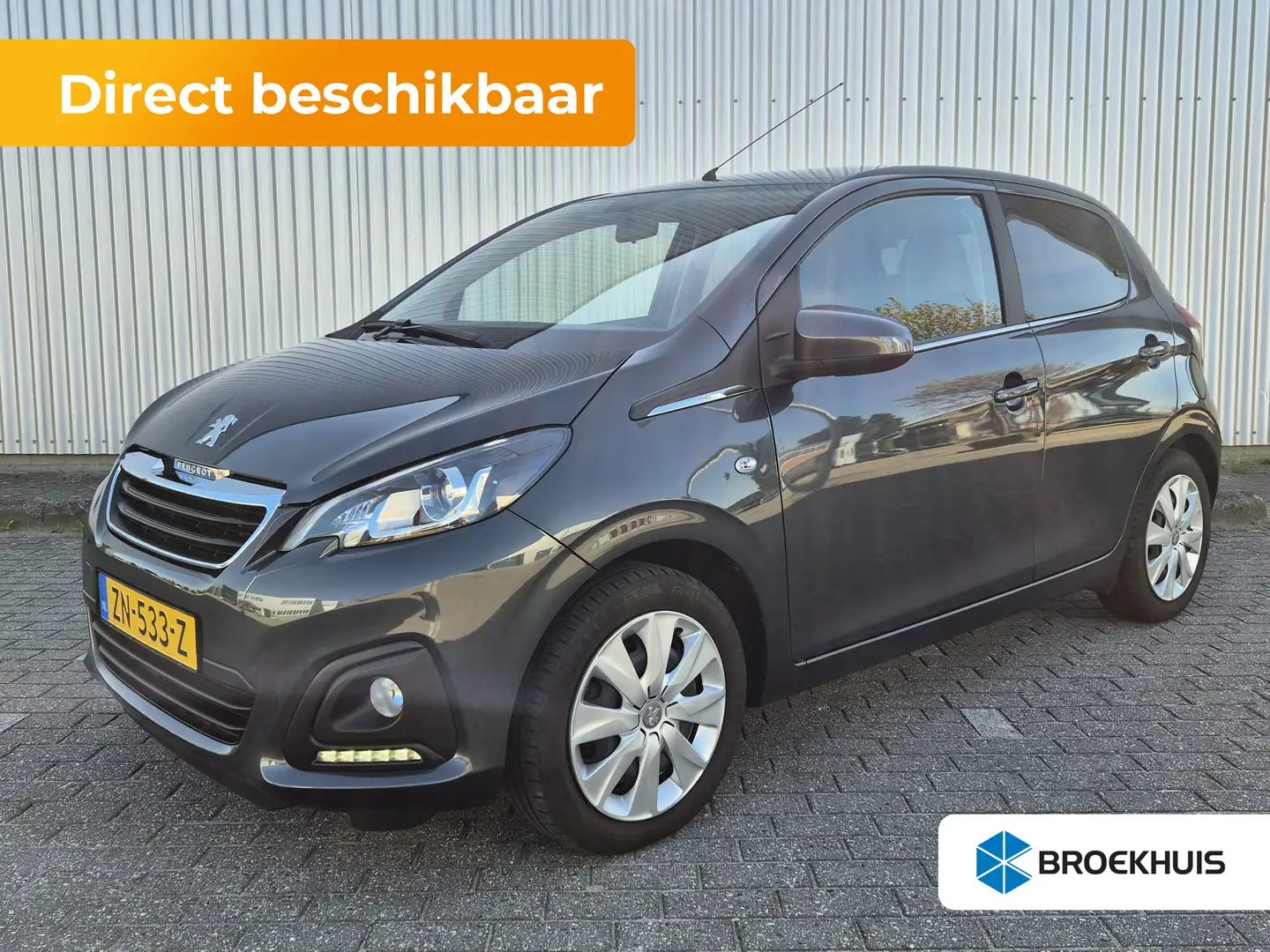 Peugeot 108 1.0 e-VTi Active | Trekhaak (afneembaar) | Airco | Gris - 1