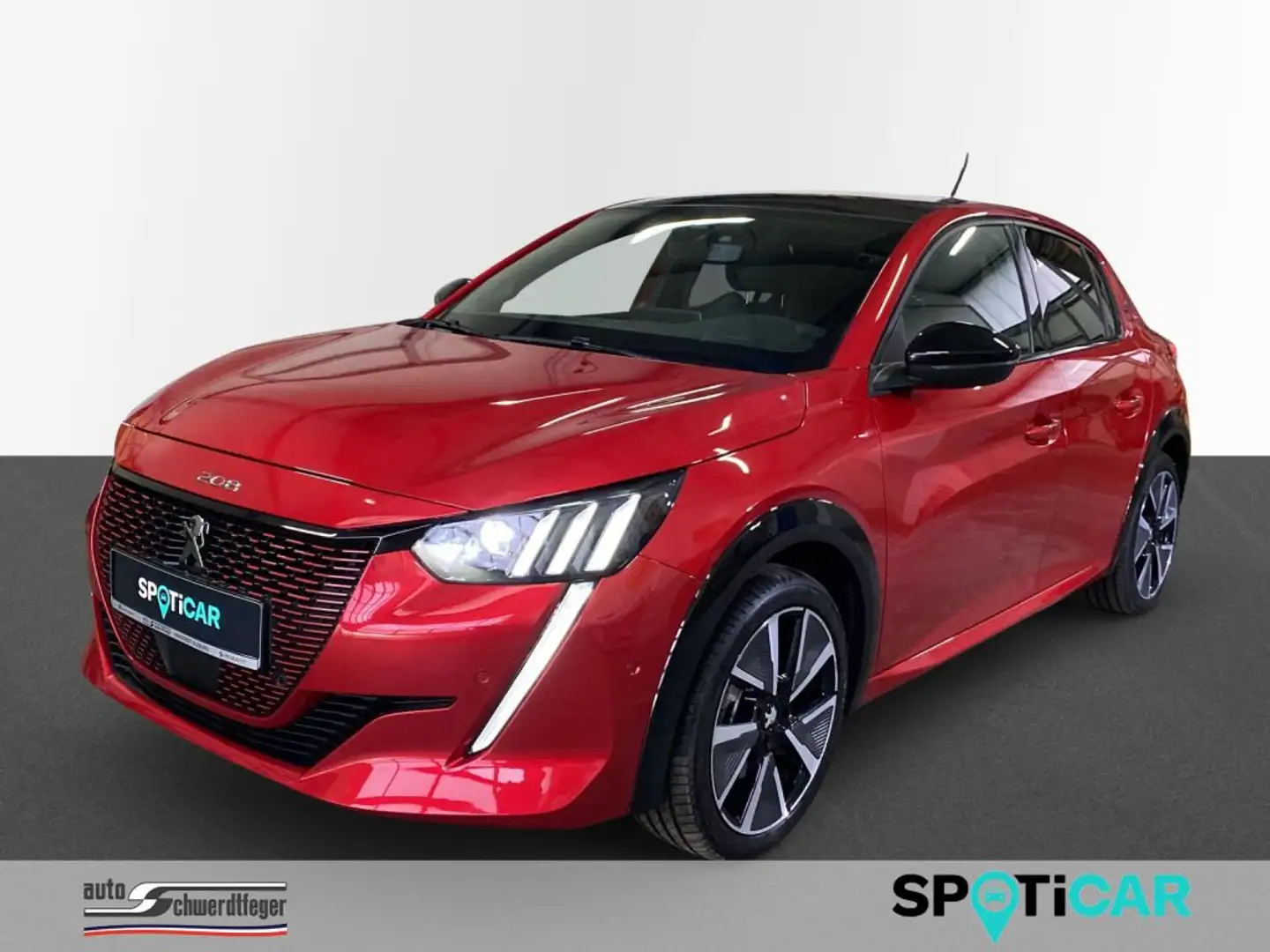 Peugeot 208 Elektromotor 136 GT Rot - 1