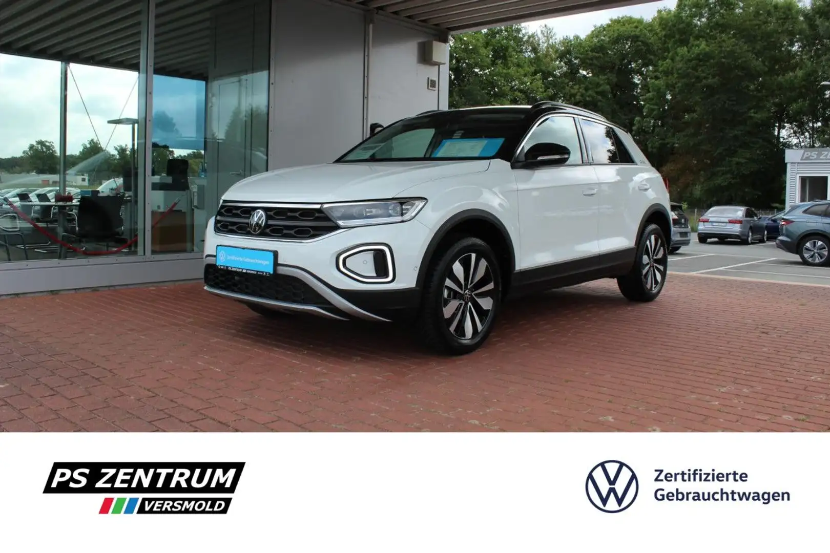 Volkswagen T-Roc 1.5 TSI Goal LED-PLUS IQ CAM NAVI Bluetooth Weiß - 1