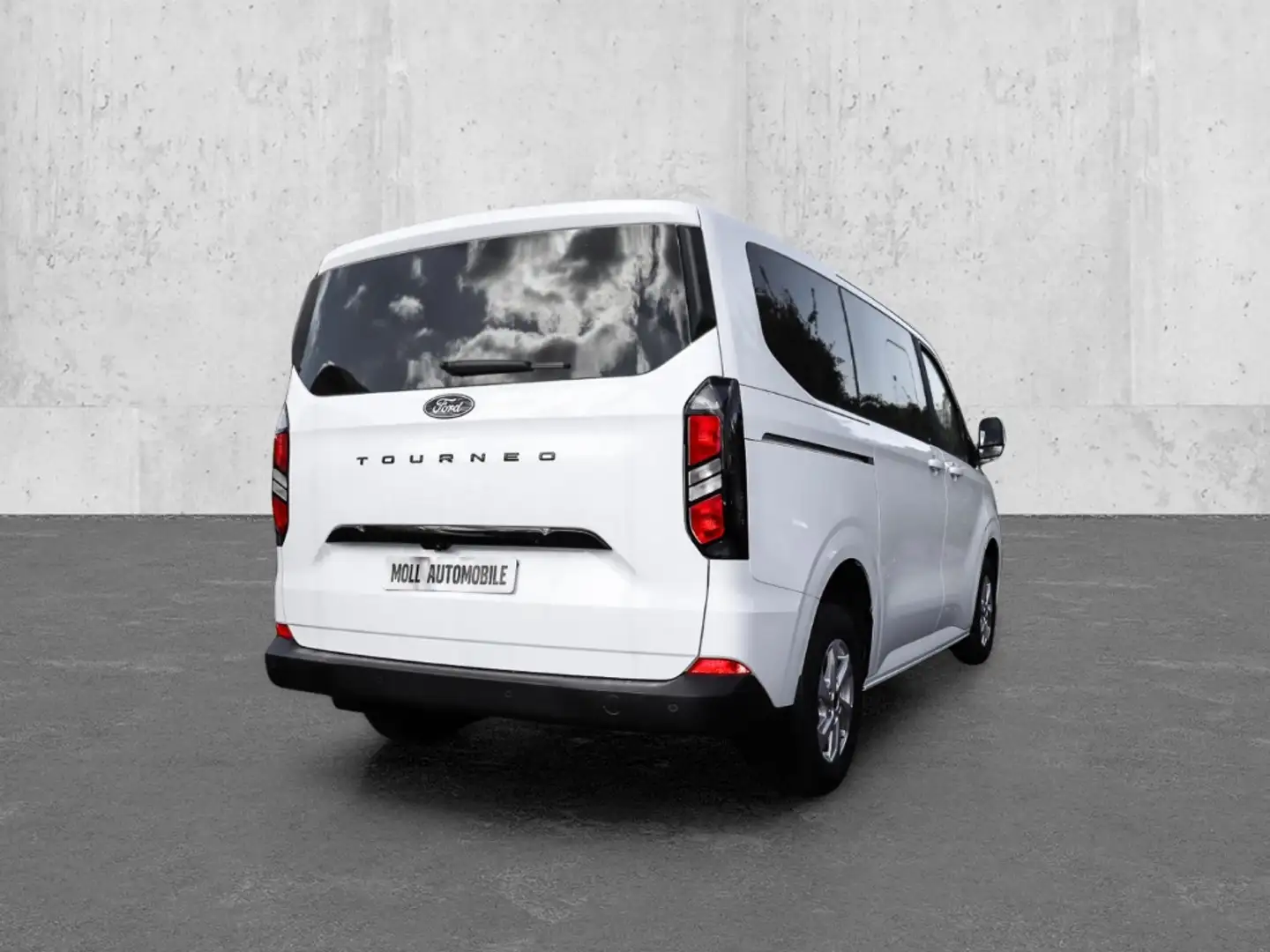 Ford Tourneo Custom Trend L1 136PS Allwetter Navi 9-Sitzer LED DAB Len Белый - 2