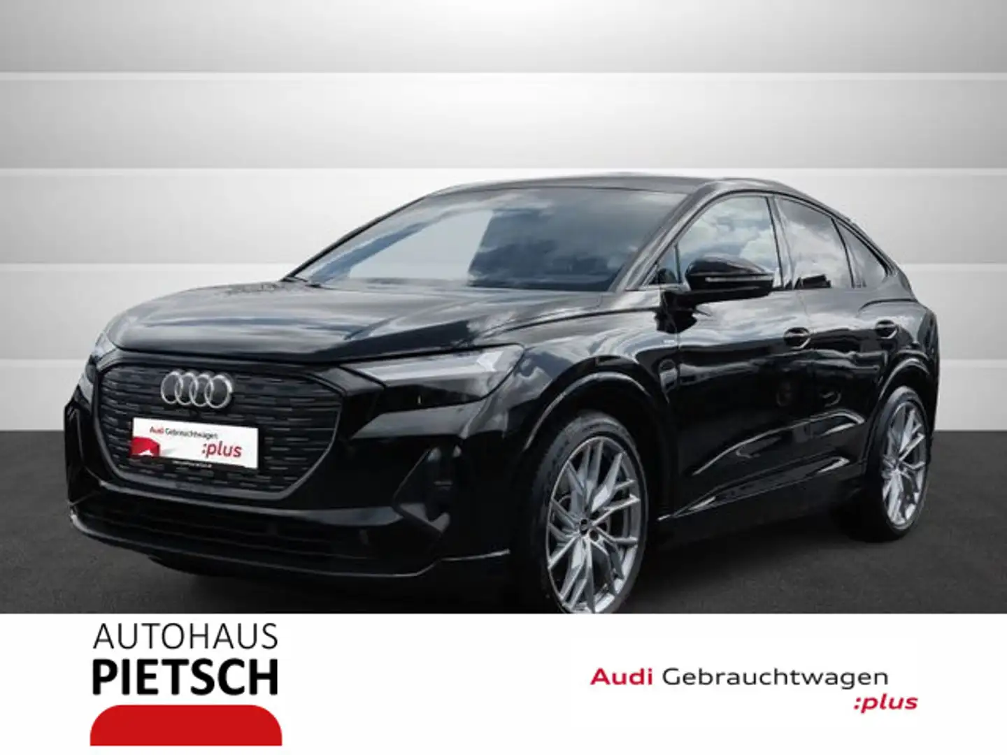 Audi Q4 e-tron 50 Sportback S-line ACC Leder Head-Up Schwarz - 1
