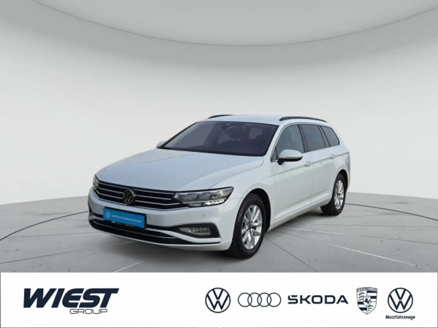 Volkswagen Passat Variant Business 2.0 TDI, KAM/AHK/LED/LAN Weiß - 1