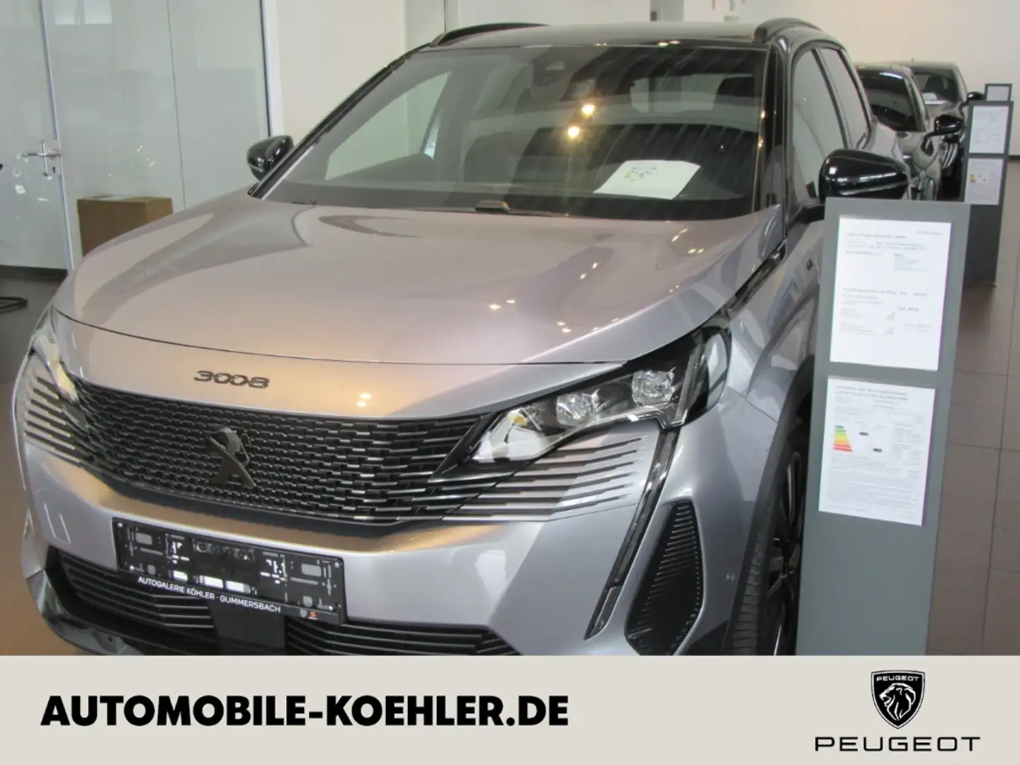 Peugeot 3008 GT PHEV 225 e-EAT8 Navi  Soundsystem LED Grijs - 1