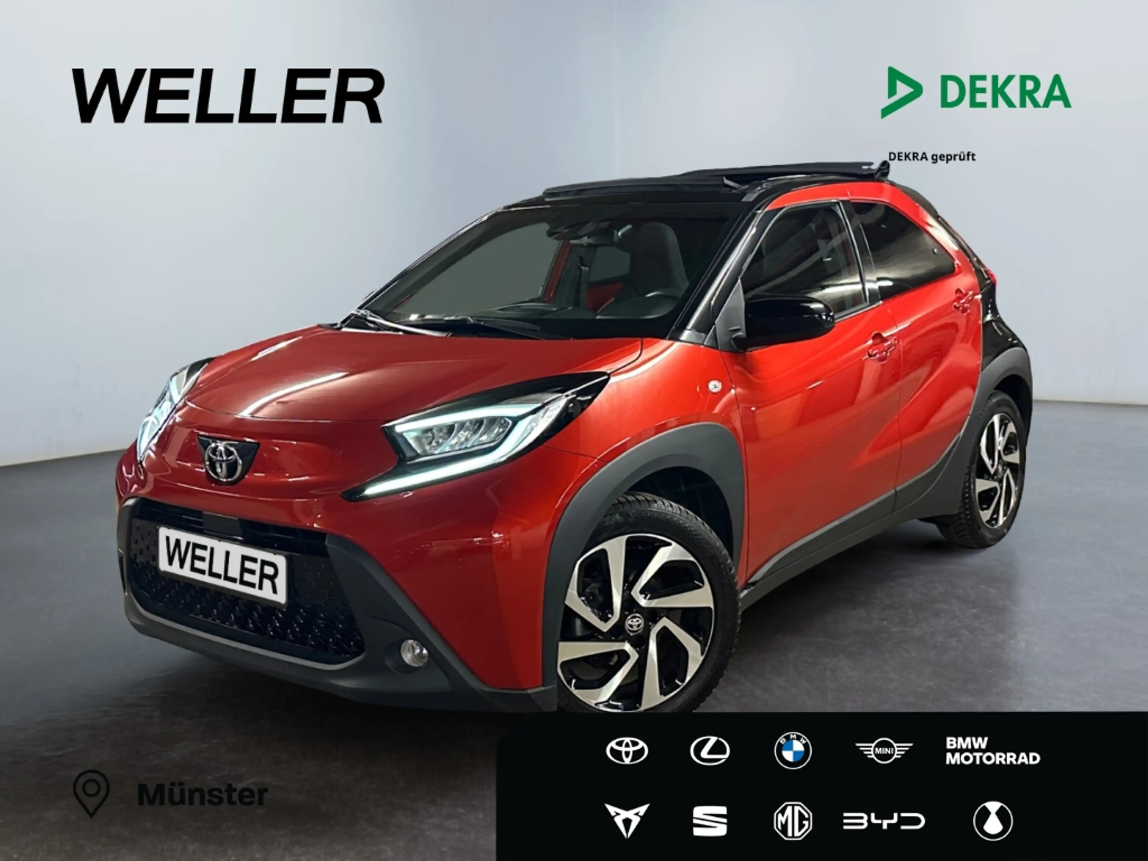Toyota Aygo X S-CVT Air Team D *LED*Faltdach*ACC*CAM*SHZ*