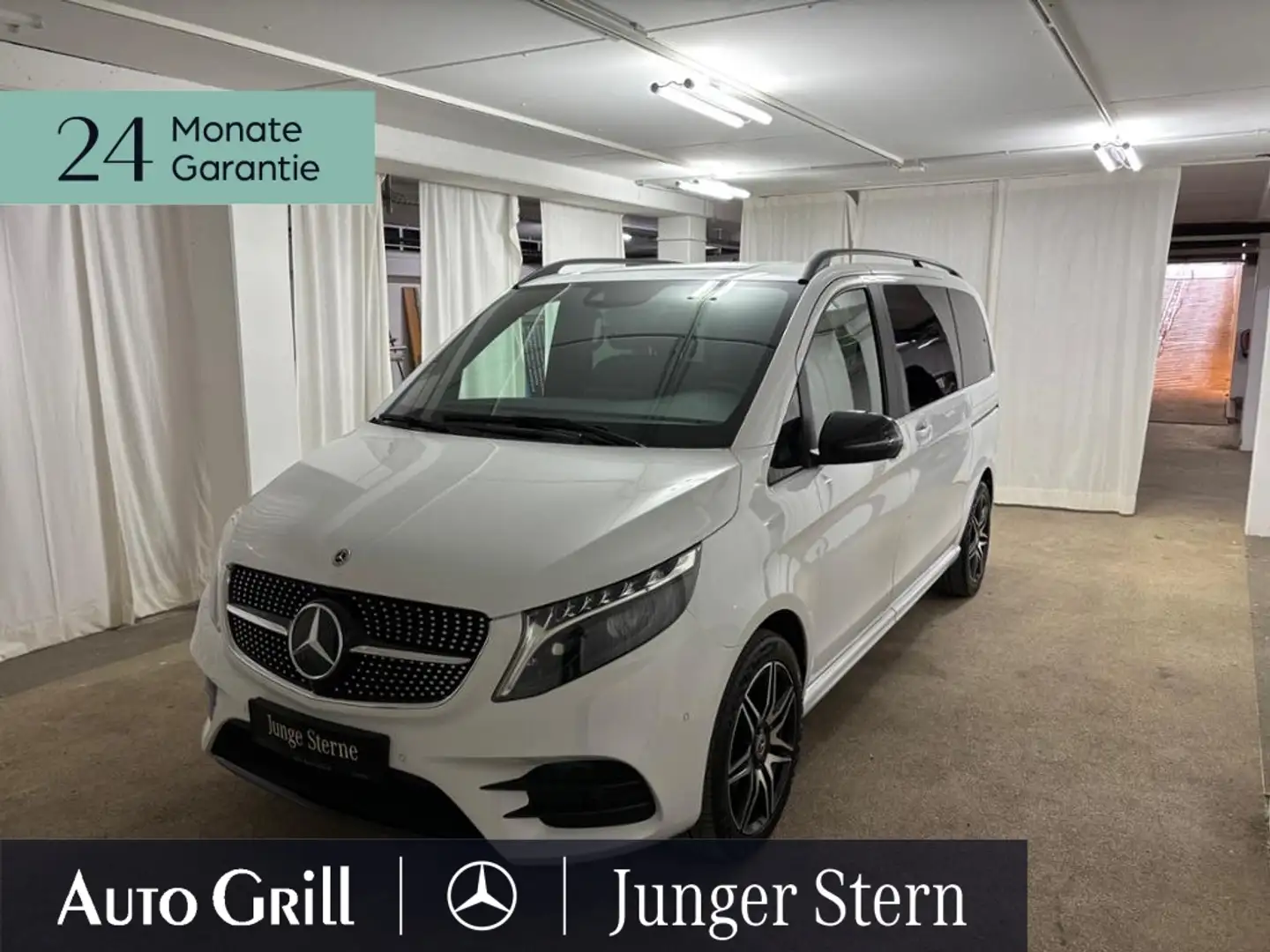 Mercedes-Benz V 300 d 4M AMG StdHzg Distr Airmatic ILS Bianco - 2