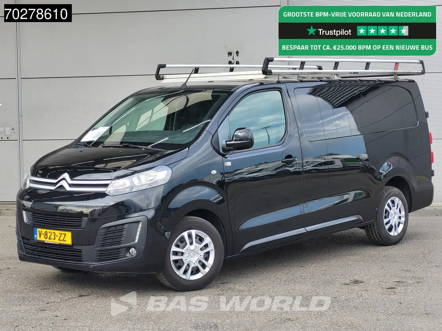 Citroen Jumpy 177pk Automaat L2H1 Navi Trekhaak Imperiaal Airco Zwart - 1