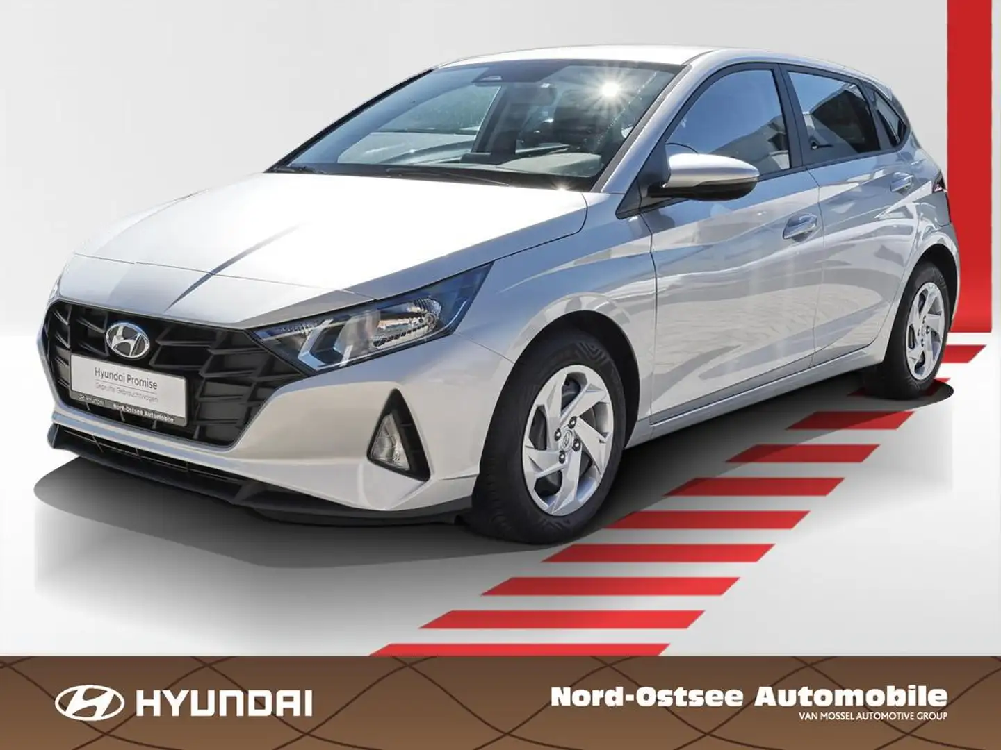 Hyundai i20 1.2 SELECT TEMPO KLIMA Argent - 1