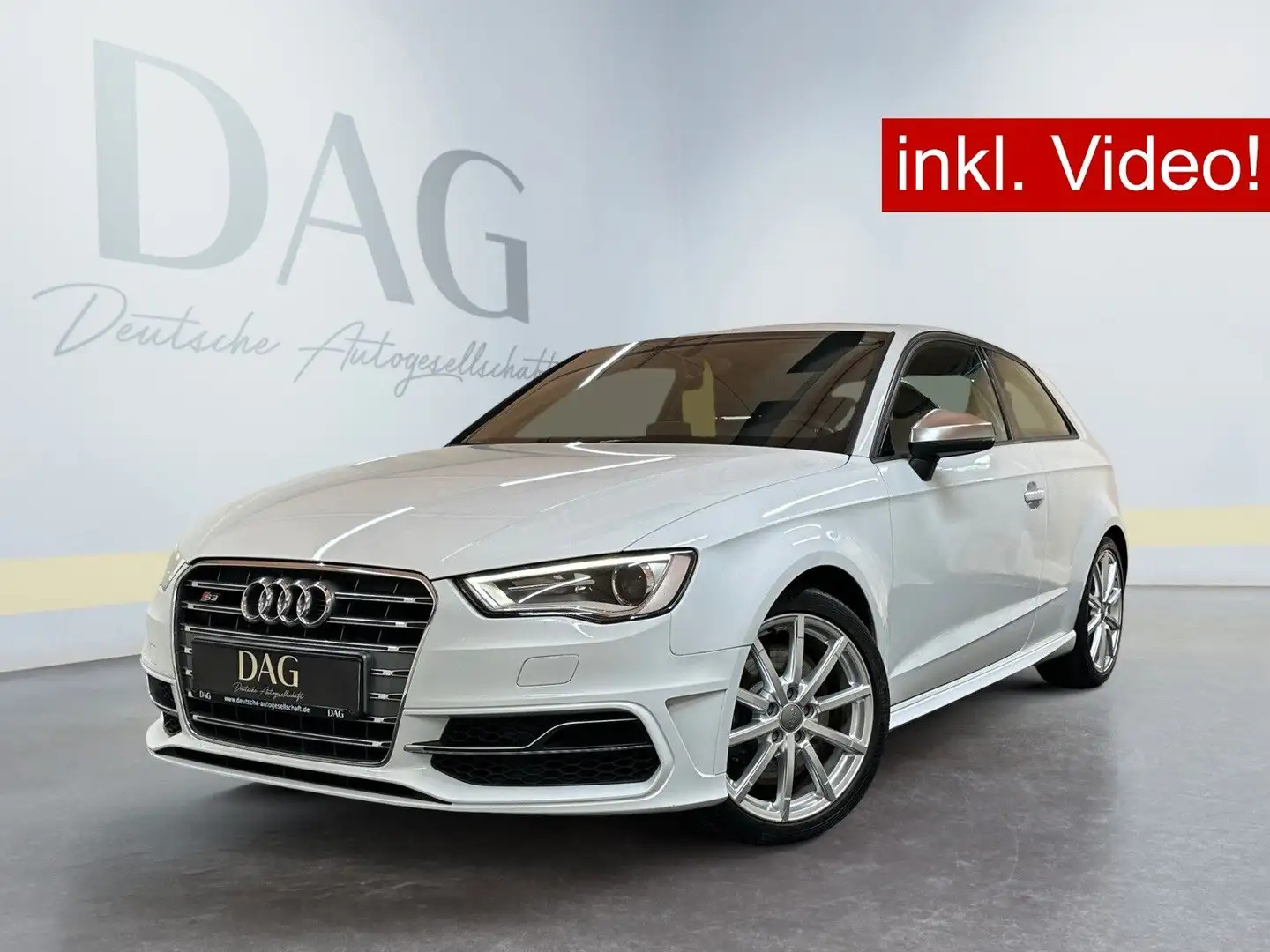 Audi S3 2.0 TFSI quattro +BI-XENON+NAVI+LEDER+1.HAND+ Weiß - 1