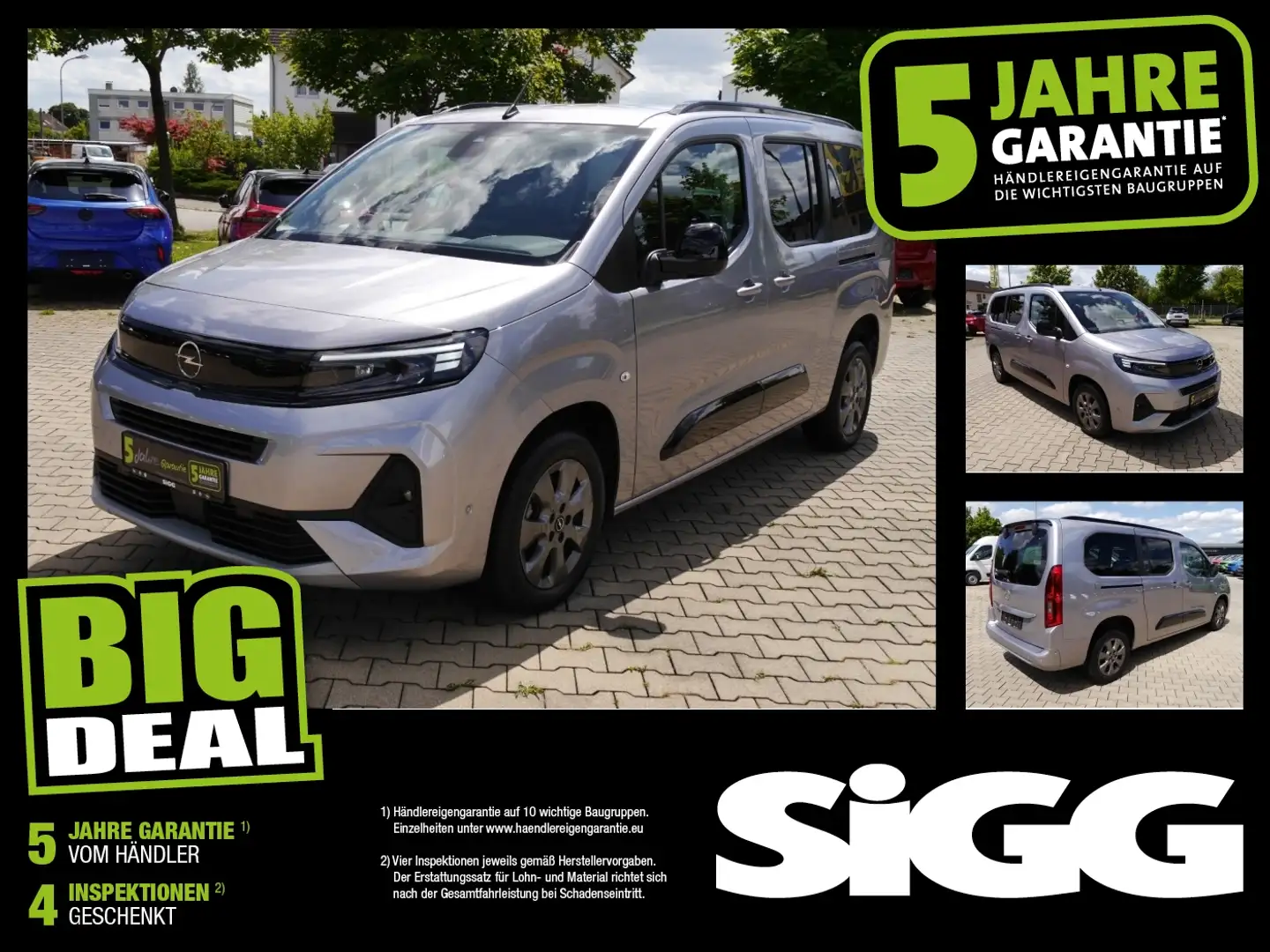 Opel Combo Life XL 1.5 D GS-LINE Automatik 7-Sitzer Gris - 1