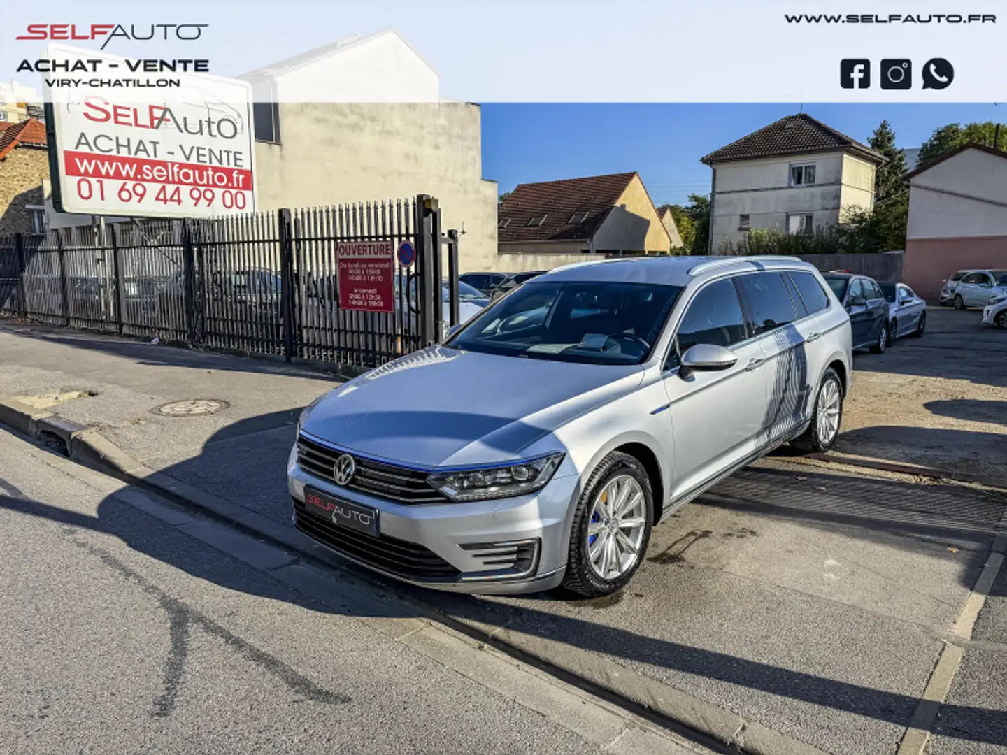 Volkswagen Passat 1.4 TSI 218CH GTE DSG6 Gris - 1