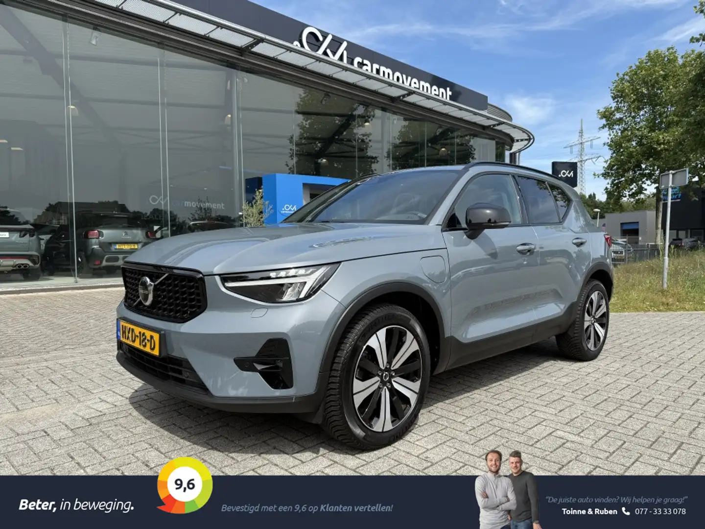 Volvo XC40 1.5 T5 Plug-in hybrid Ultimate Dark 262PK! | Panor Gris - 1