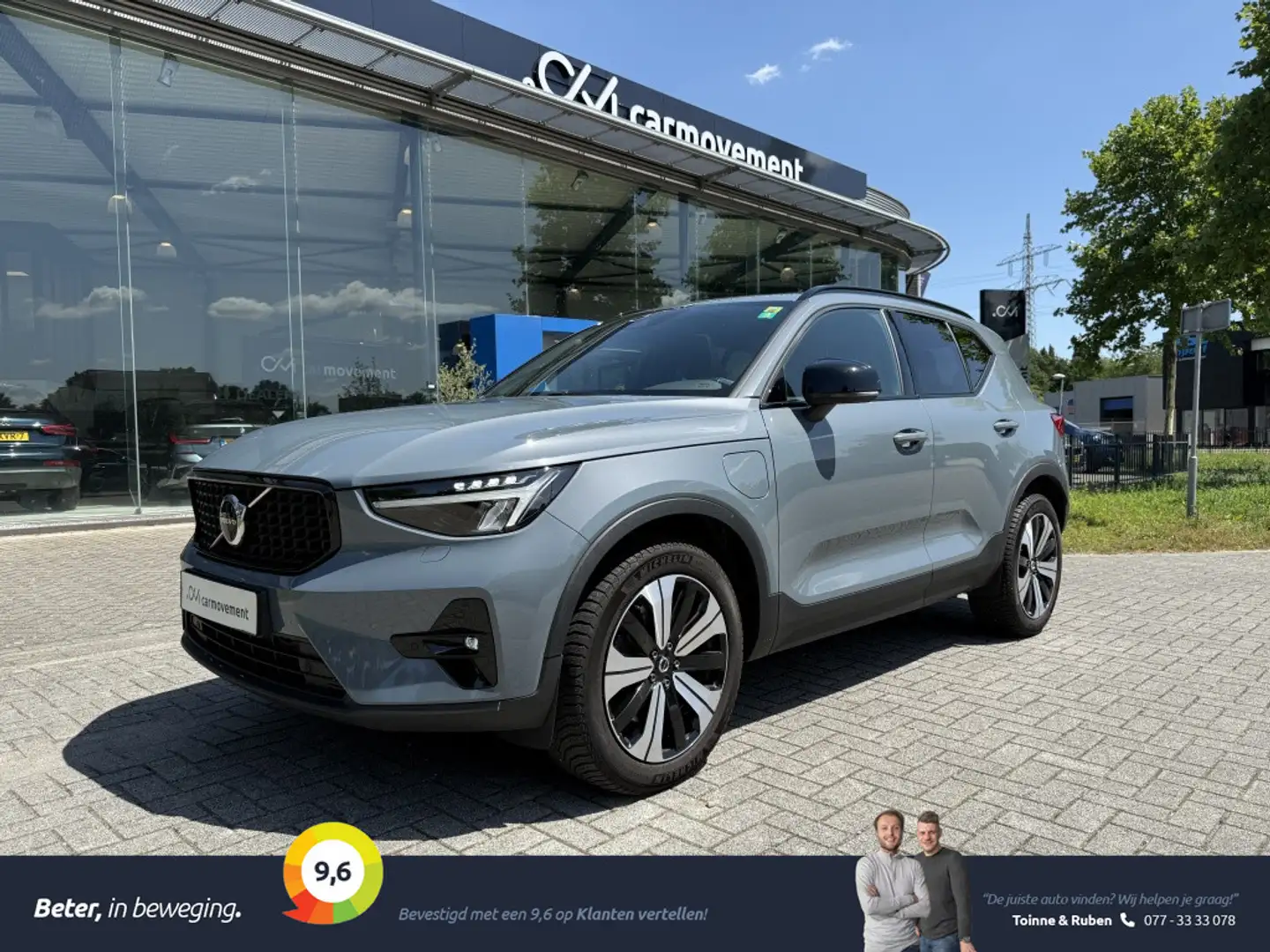 Volvo XC40 1.5 T5 Plug-in hybrid Ultimate Dark 262PK! | Panor Grijs - 1