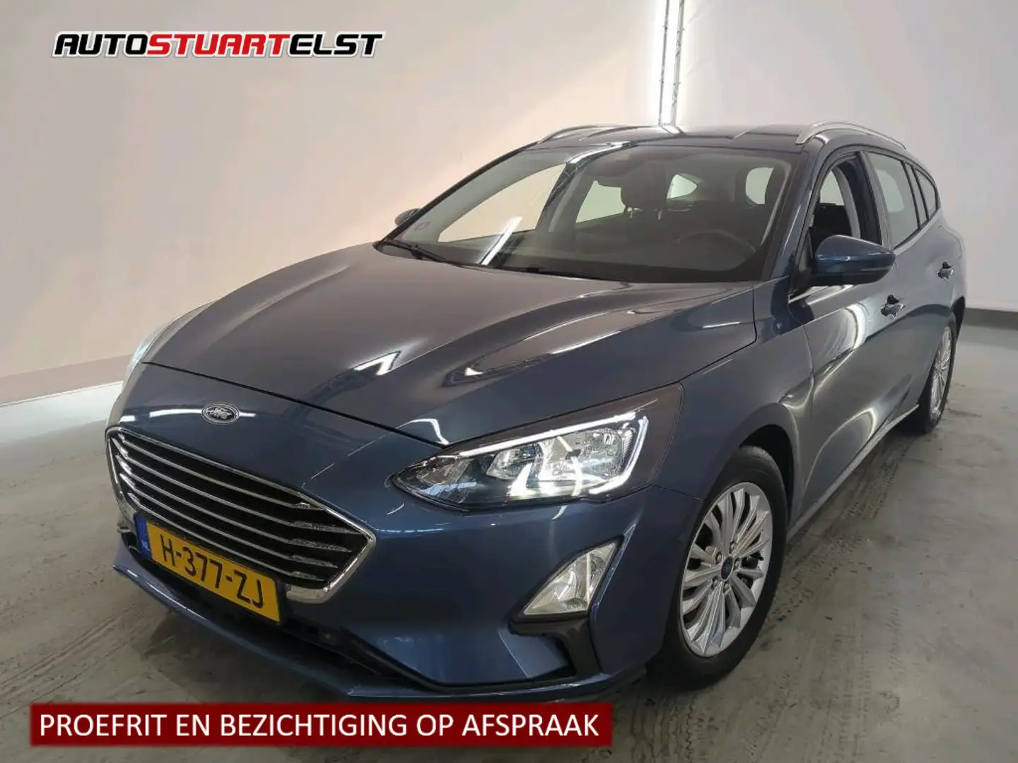 Ford Focus Wagon 1.0 Titanium Business 1e Eigenaar | NL-Auto Bleu - 1