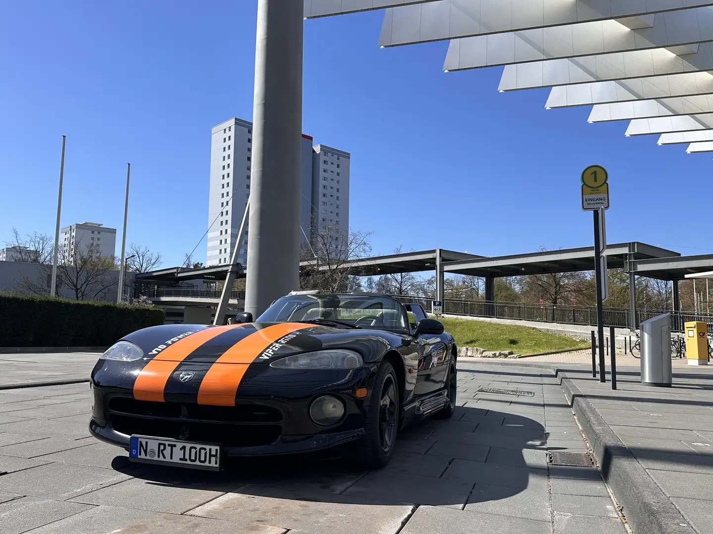 Dodge Viper Rt/10 Oldtimer H-Kennzeichen Schwarz - 2