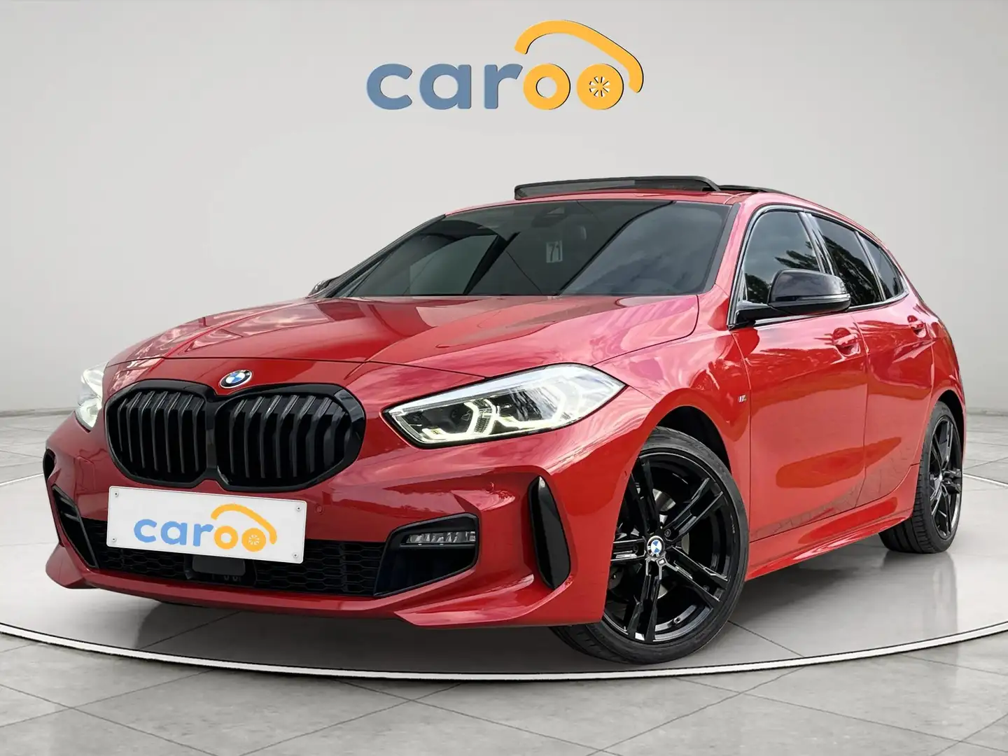BMW 118 118iA *M PACK - LEDER - PANO - TOPSTAAT - GARANTIE Rojo - 1