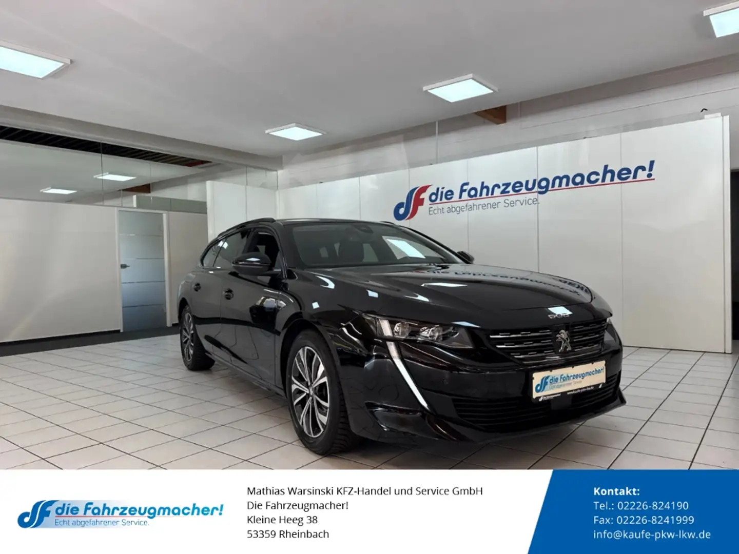 Peugeot 508 SW Allure Pack 1.5 BlueHDi 130 EU6d Navi 360 Kamer Schwarz - 1