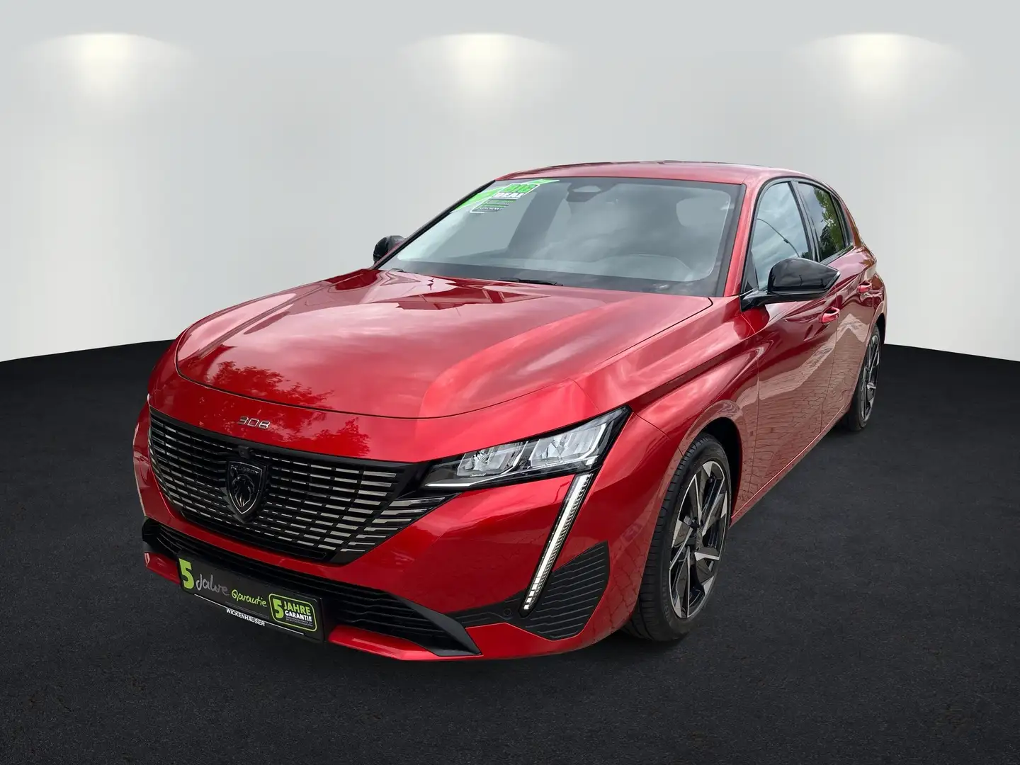 Peugeot 308 130 Allure Pack Anhängerkupplung Navi Rot - 2