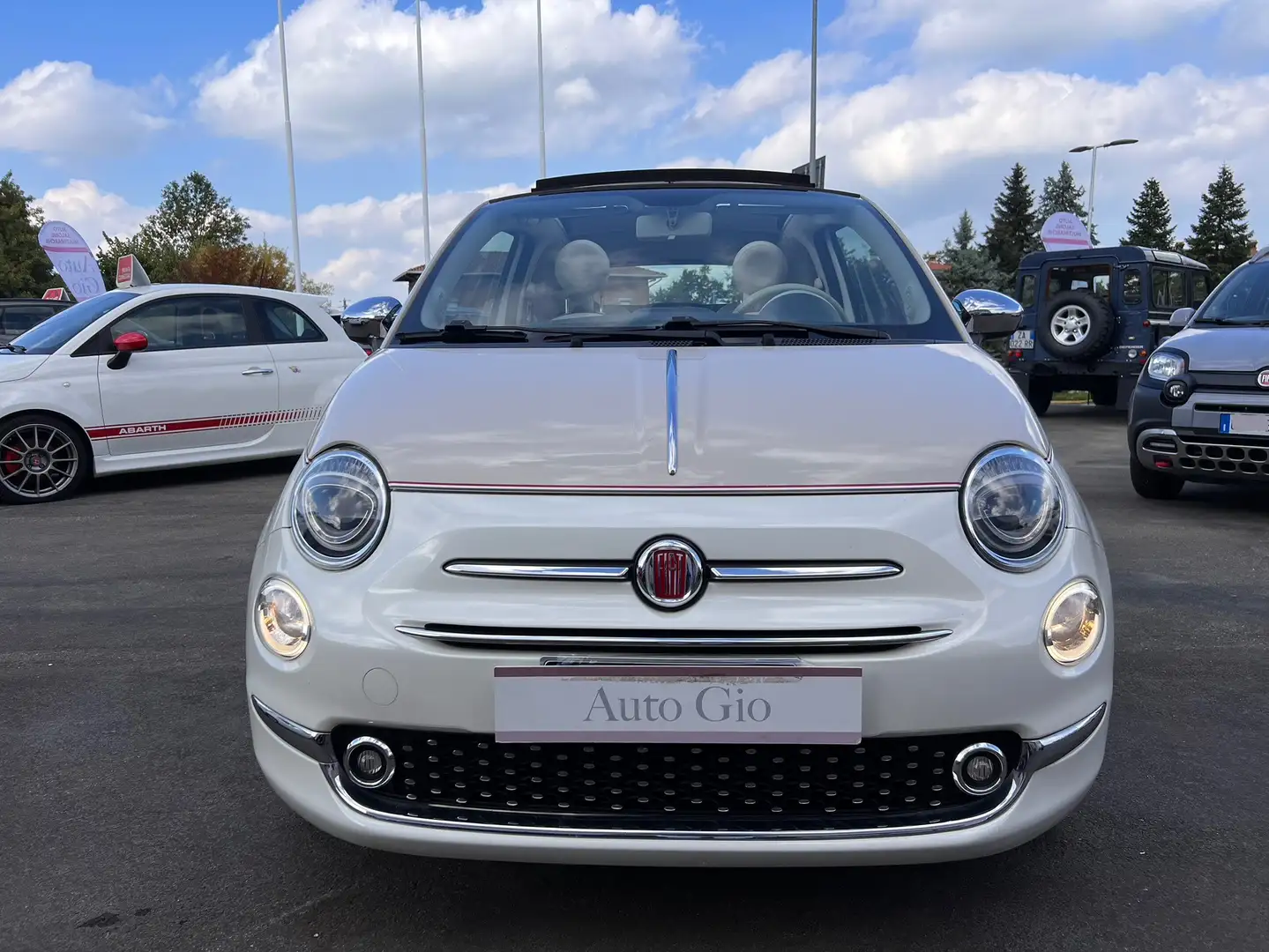 Fiat 500C 500C III 2017 1.2 Lounge 69cv  60 ANNIVERSARYI Bianco - 1