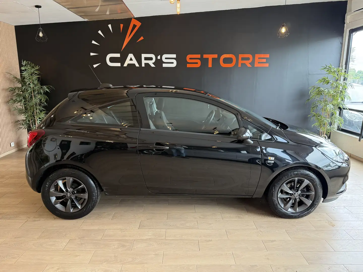 Opel Corsa 1.2i * Garantie 12 Mois * Zwart - 1