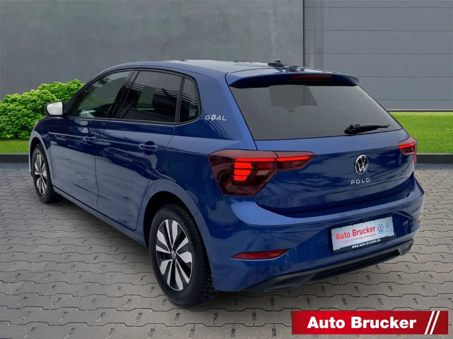 Volkswagen Polo VI Goal 1.0 TSI +LED+2-Zonen-Klima+NAVI+SHZ Blau - 2