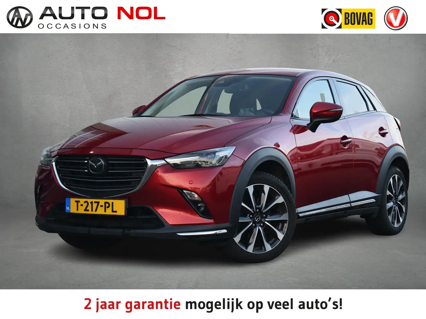 Mazda CX-3 2.0 SkyActiv-G 120 GT-M | Stuur- en Stoelverw. | B Rosso - 1