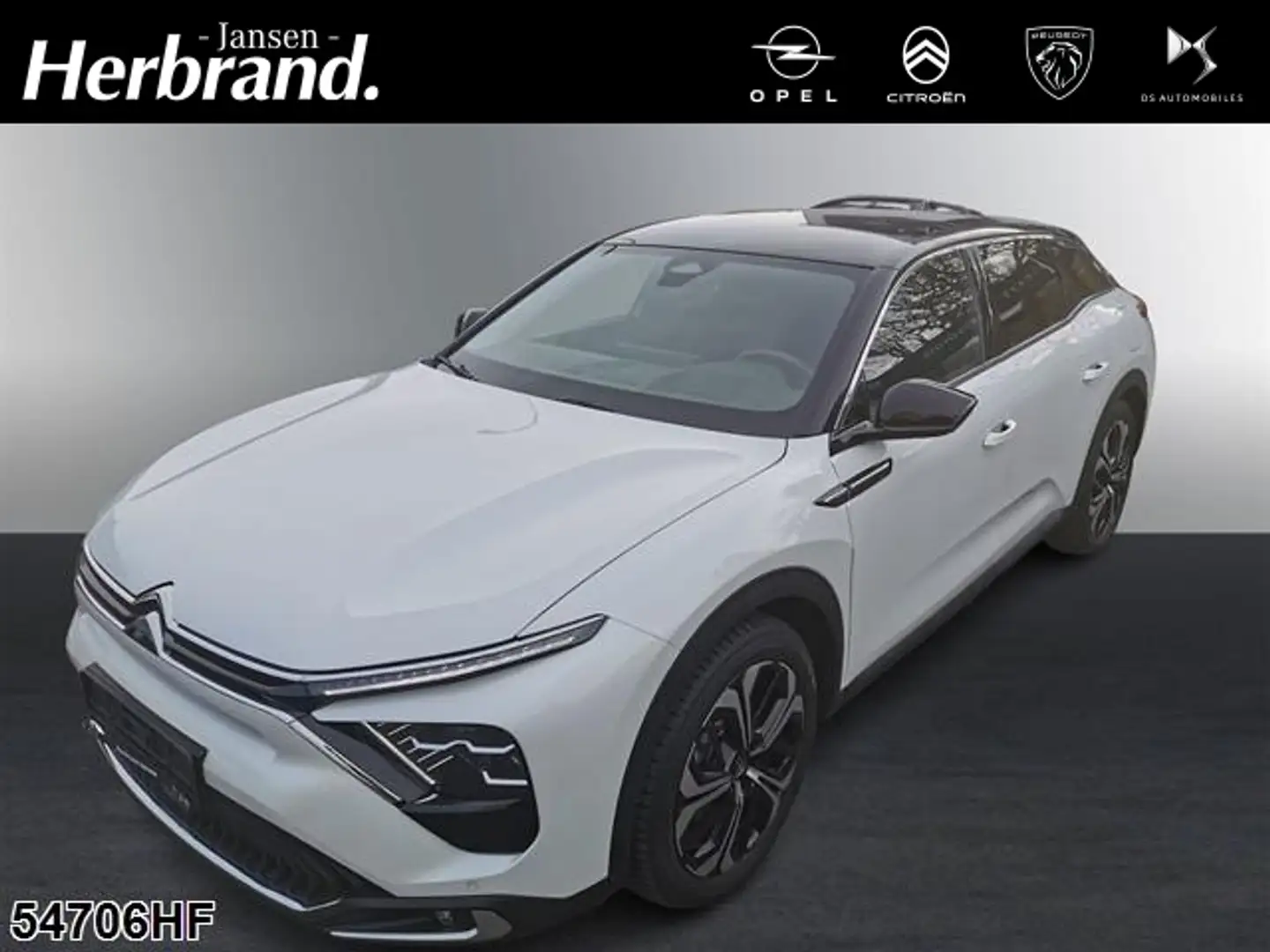 Citroen C5 X 1.6 Hybrid 225 (Plug-In), Shine Pack Blanc - 1
