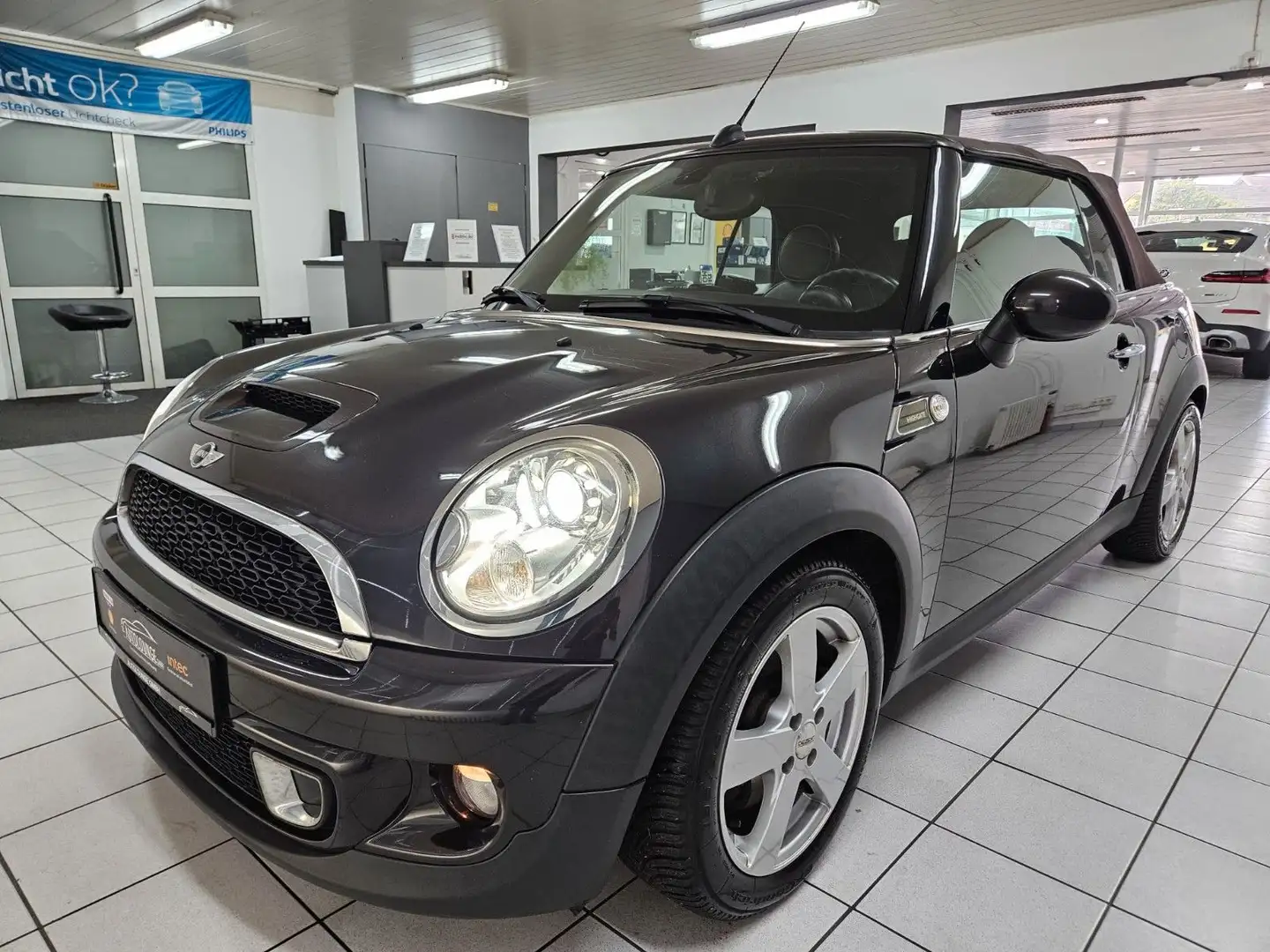 MINI Cooper S Cabrio COOPER S Cabrio Cooper S Highgate*LEDER*SZH* Brun - 1