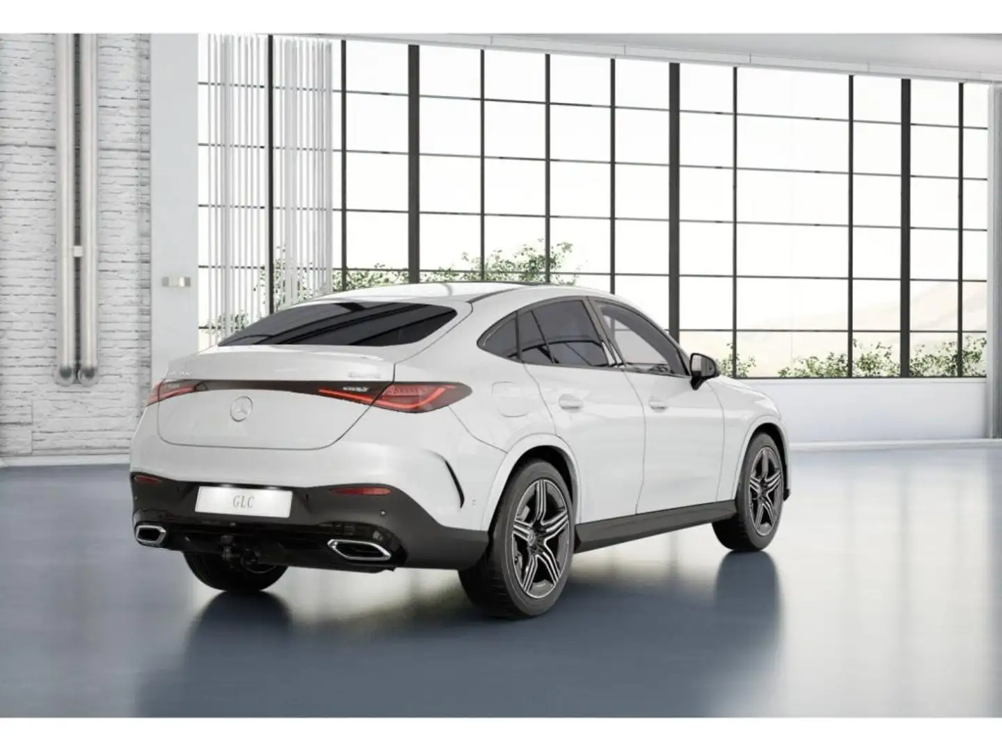 Mercedes-Benz GLC 300 4MATIC Coupé AMG-Sport+Pano+Digital+Memo Weiß - 2