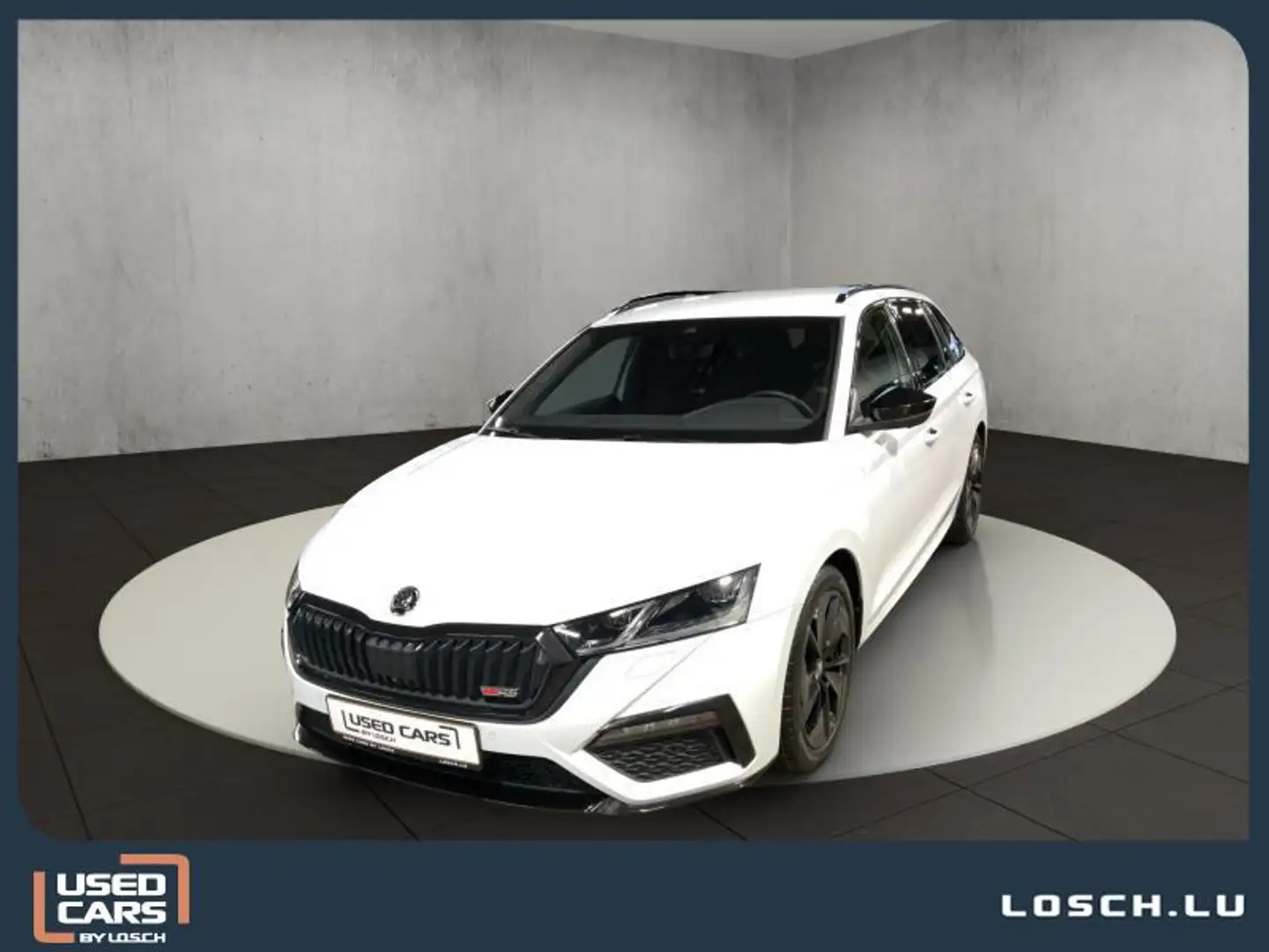 Skoda Octavia RS+DSG+360+LED+Navi Blanc - 1