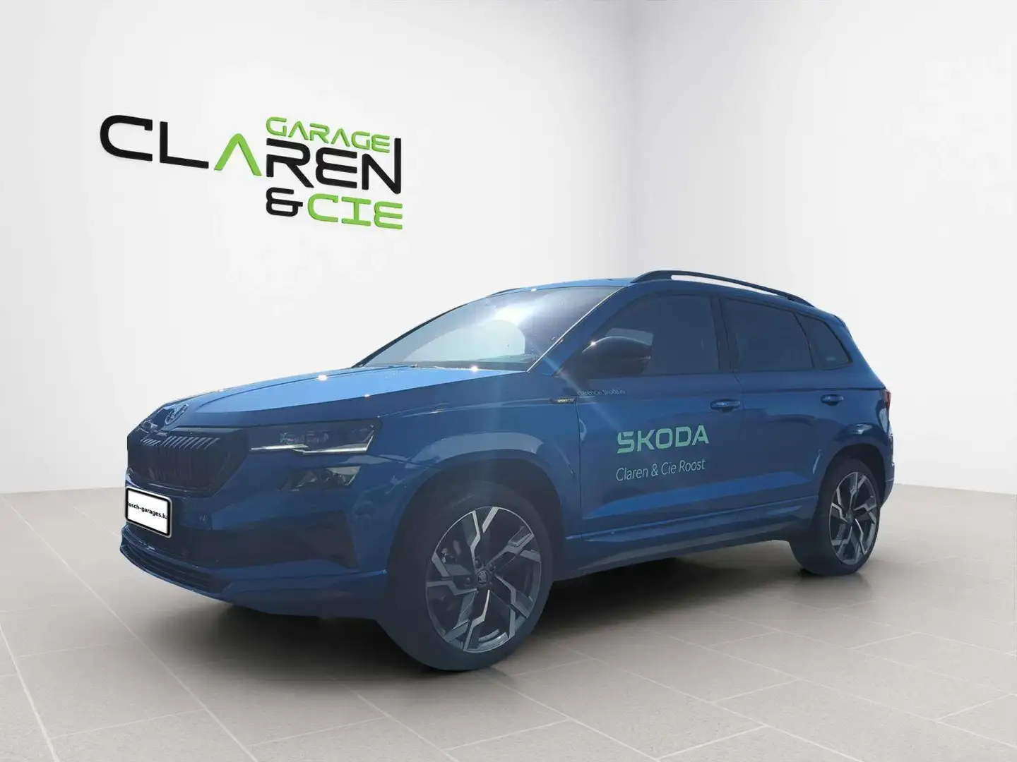 Skoda Karoq Sportline Bleu - 2