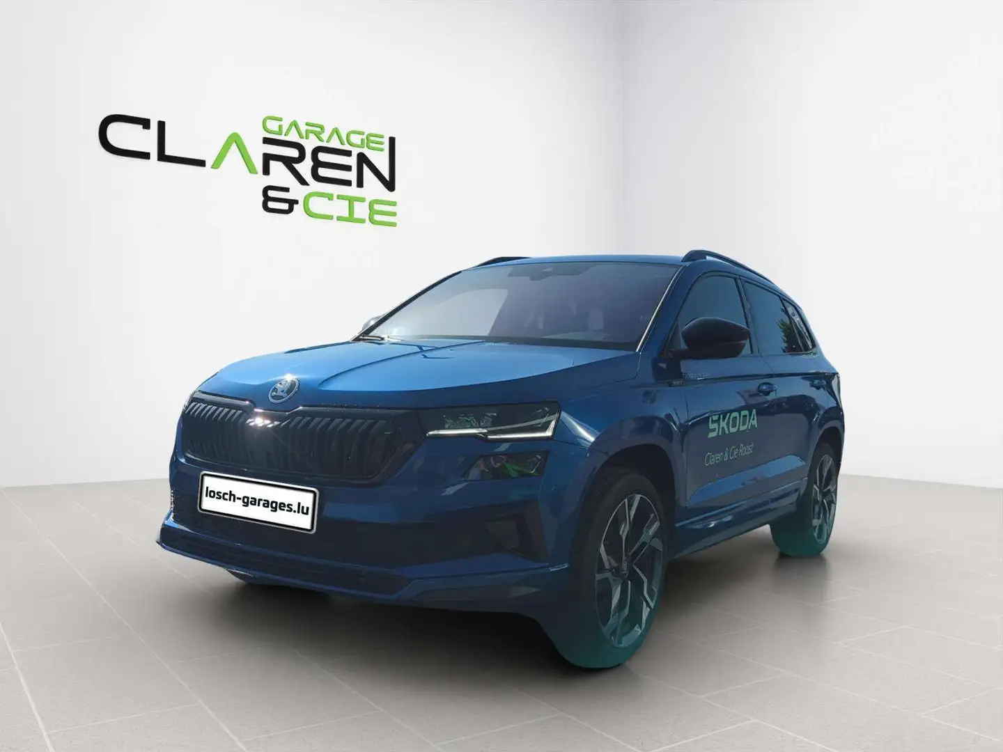Skoda Karoq Sportline Bleu - 1
