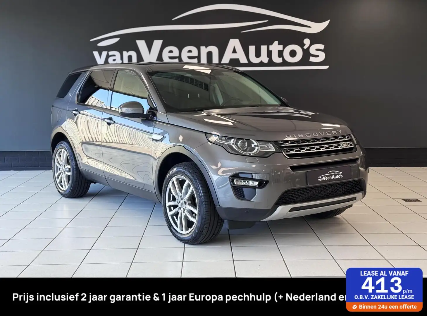 Land Rover Discovery Sport 2.0 HSE Luxury 7p.2 Jaar garantie Gris - 1