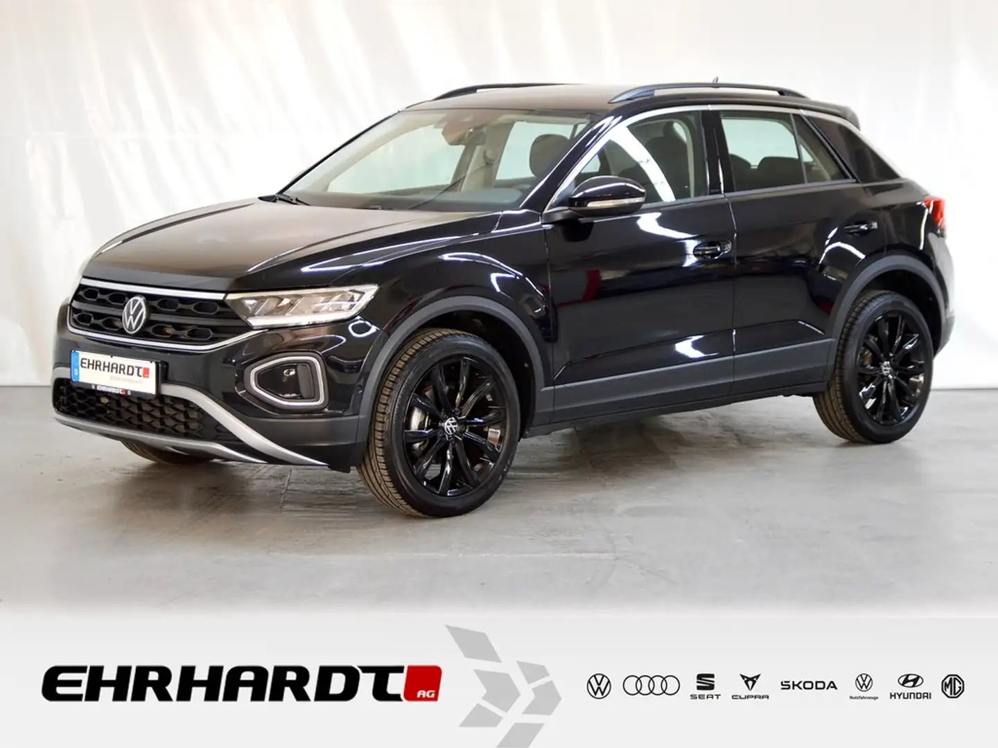 Volkswagen T-Roc Life 1.5 l TSI OPF 110 kW (150 PS) 7-Gang-Doppe... Schwarz - 1