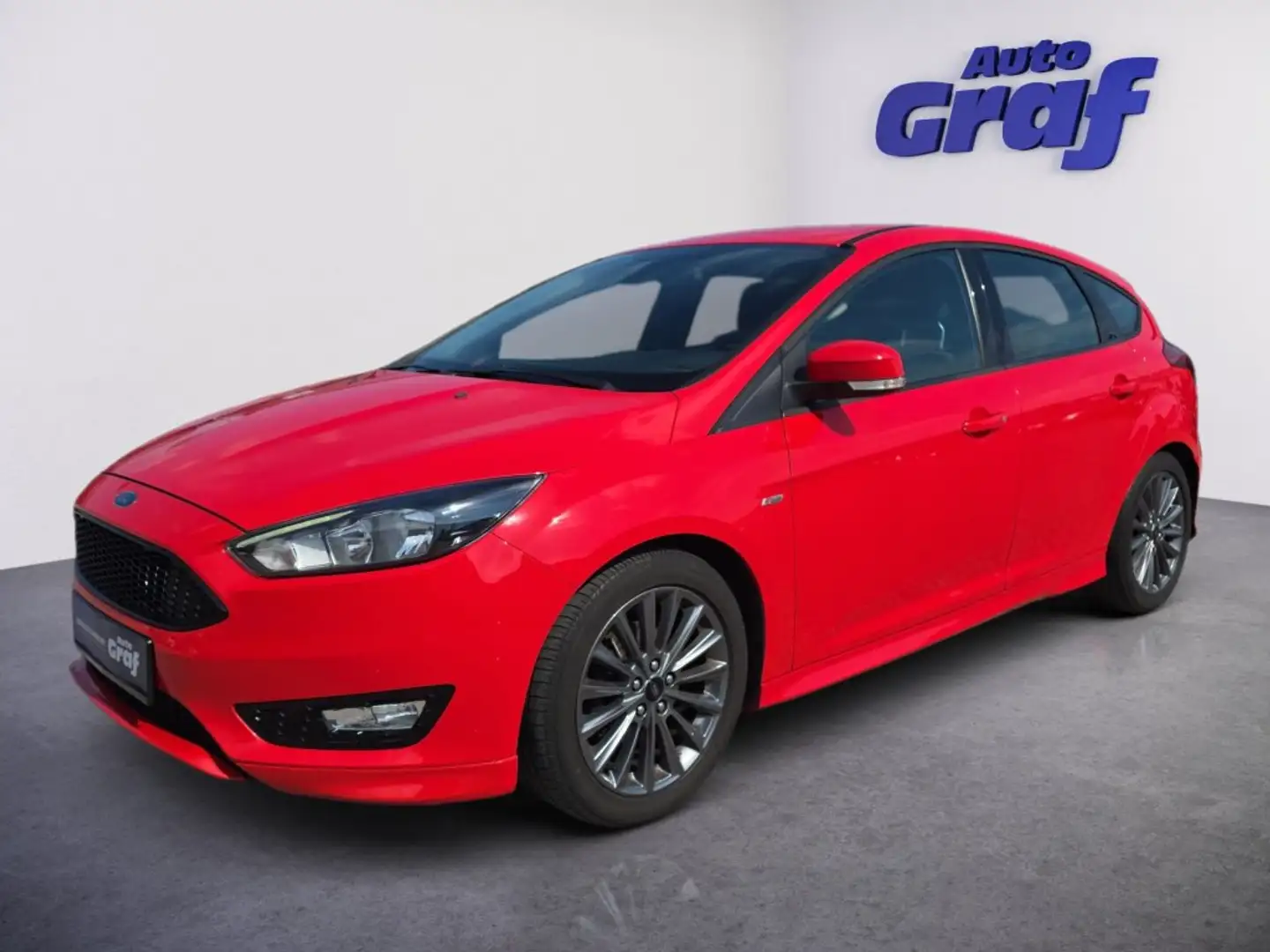 Ford Focus 1,0 EcoBoost ST-Line Rot - 1
